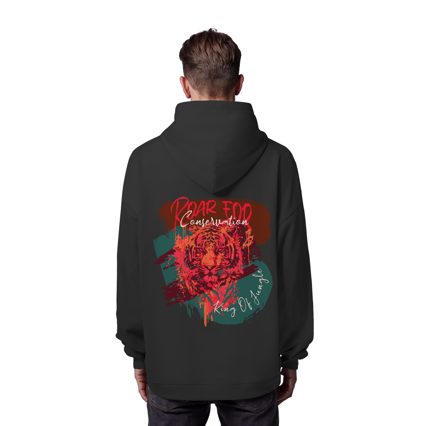 King Of Jungle Candy - Organic Oversize Hoodie