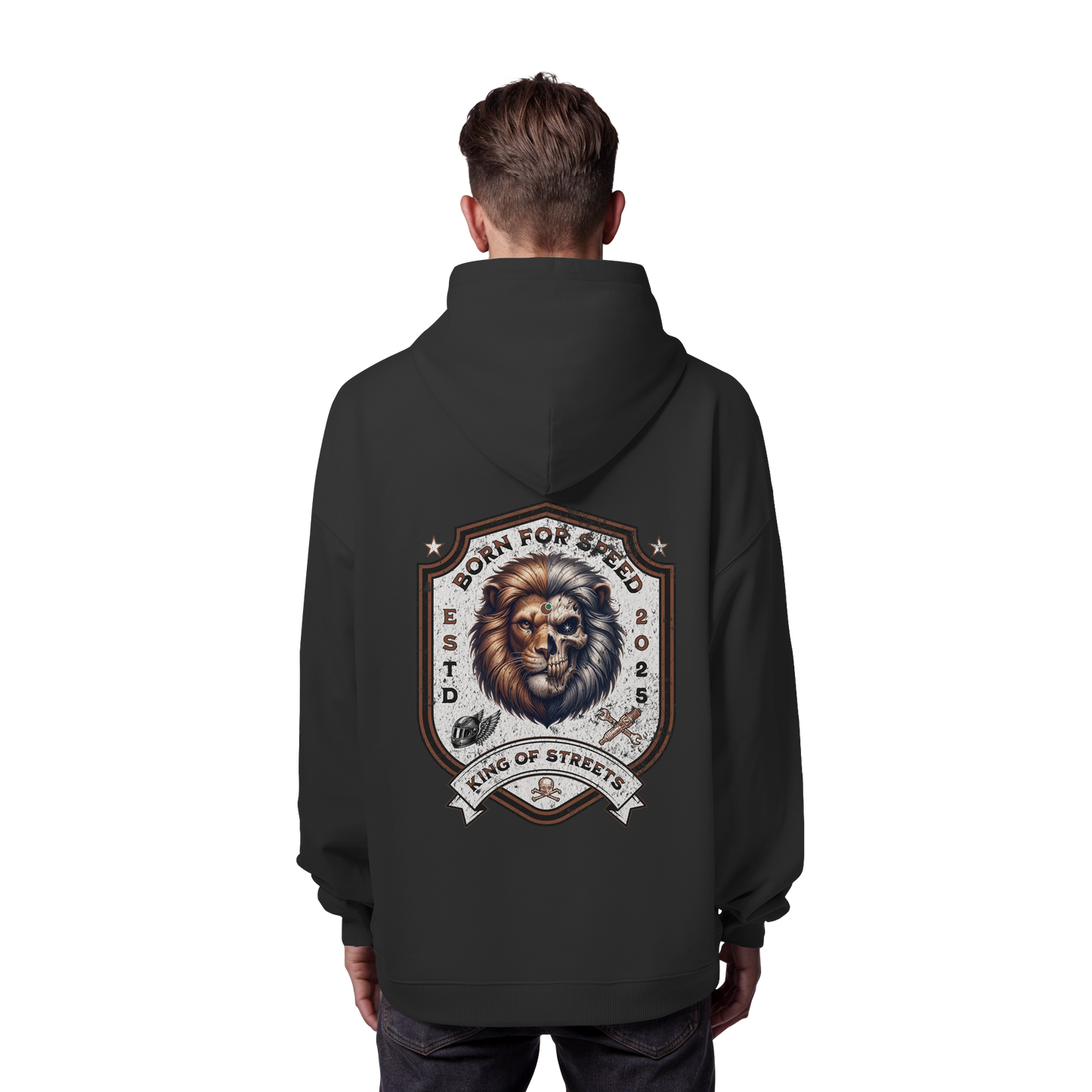 King Of Streets  - Organic Oversize Hoodie