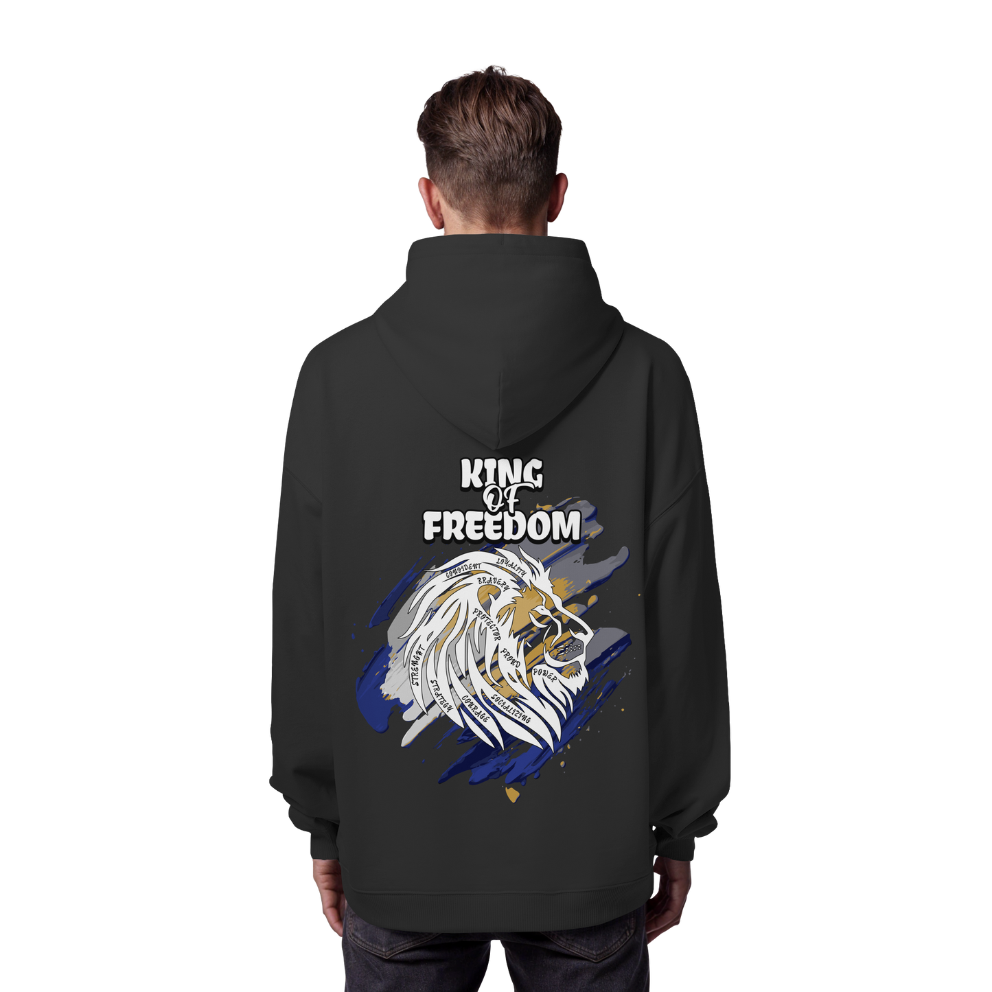 King of Freedom - Organic Oversize Hoodie