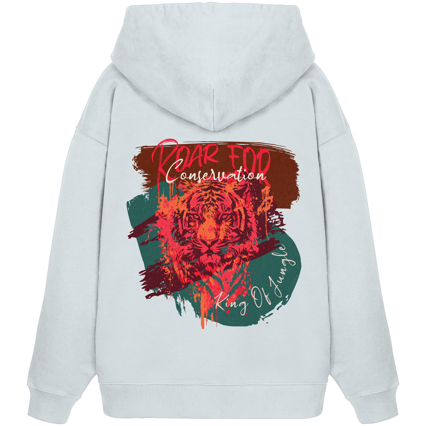 King Of Jungle Candy - Organic Oversize Hoodie