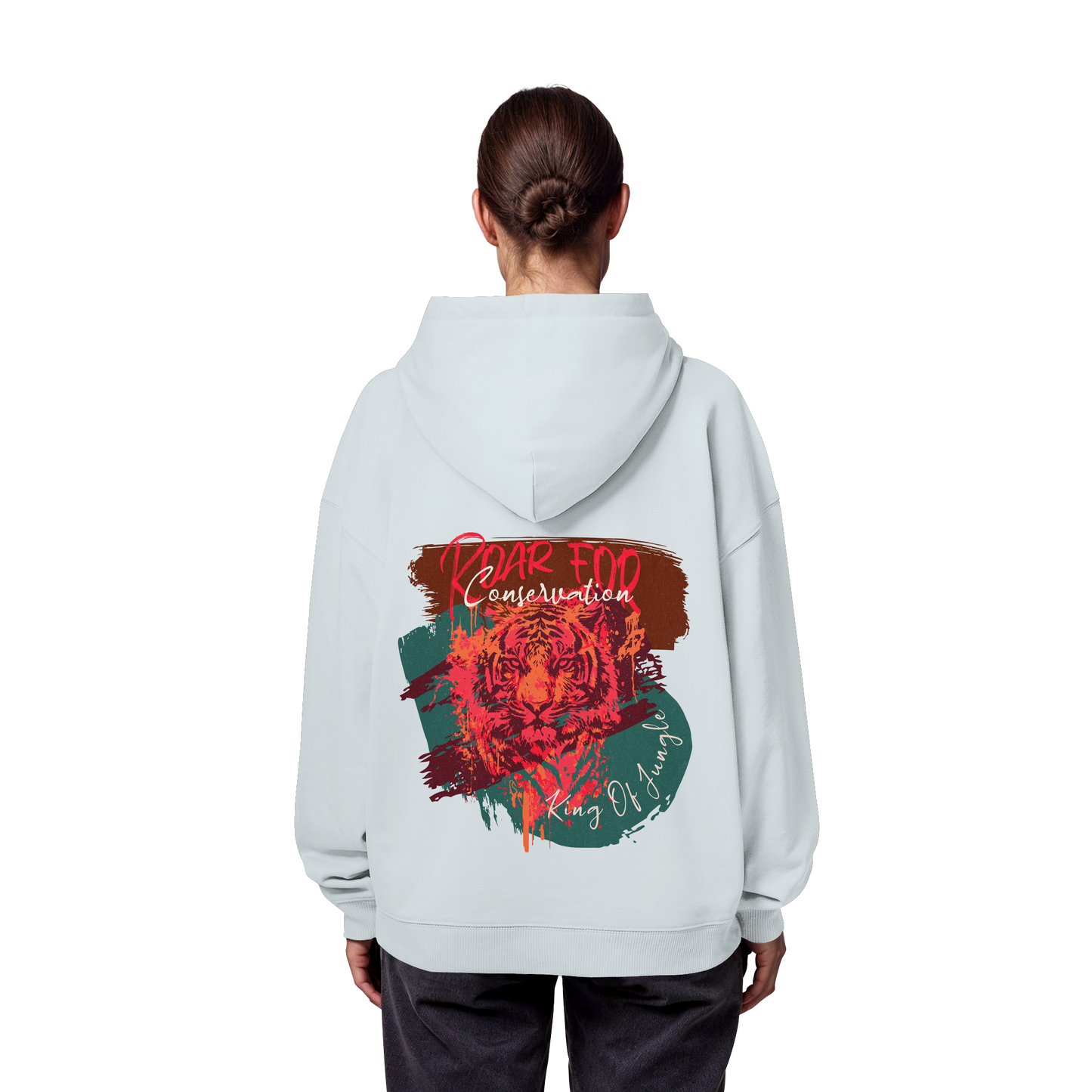 King Of Jungle Candy - Organic Oversize Hoodie