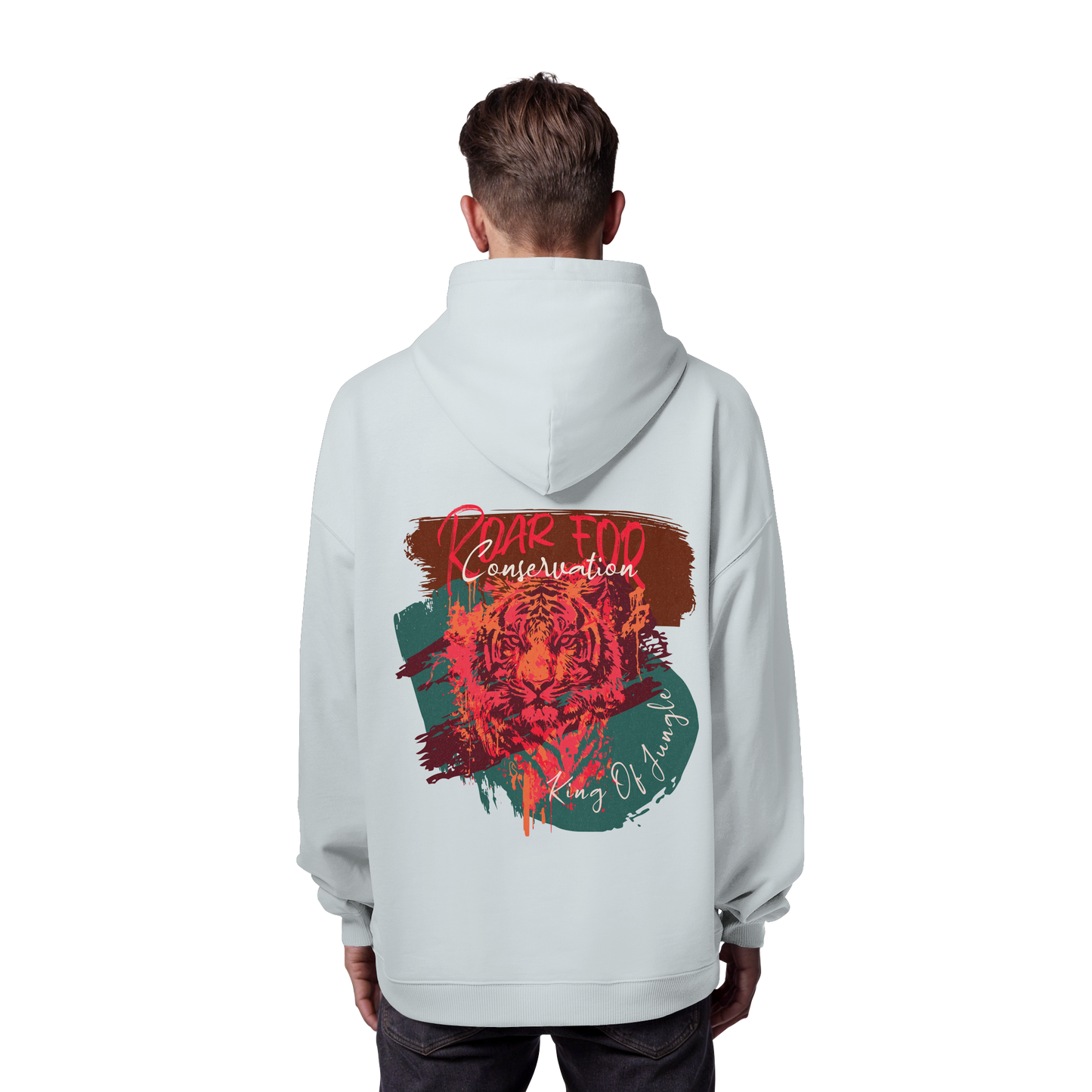 King Of Jungle Candy - Organic Oversize Hoodie