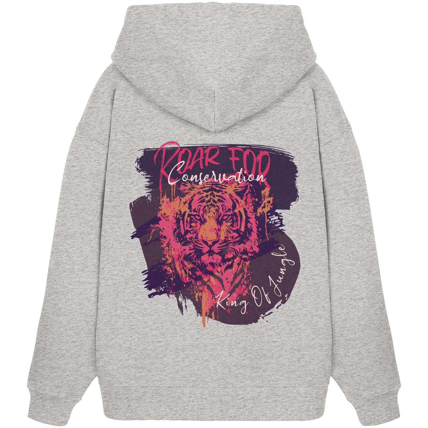 King Of Jungle  - Organic Oversize Hoodie