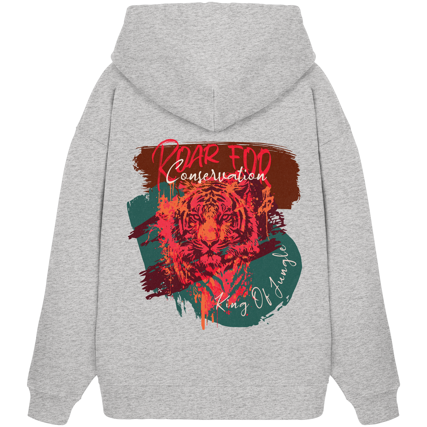 King Of Jungle Candy - Organic Oversize Hoodie