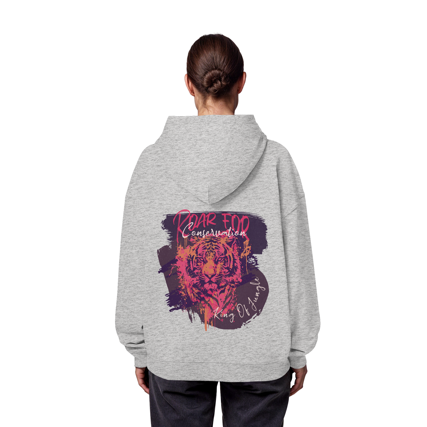 King Of Jungle  - Organic Oversize Hoodie