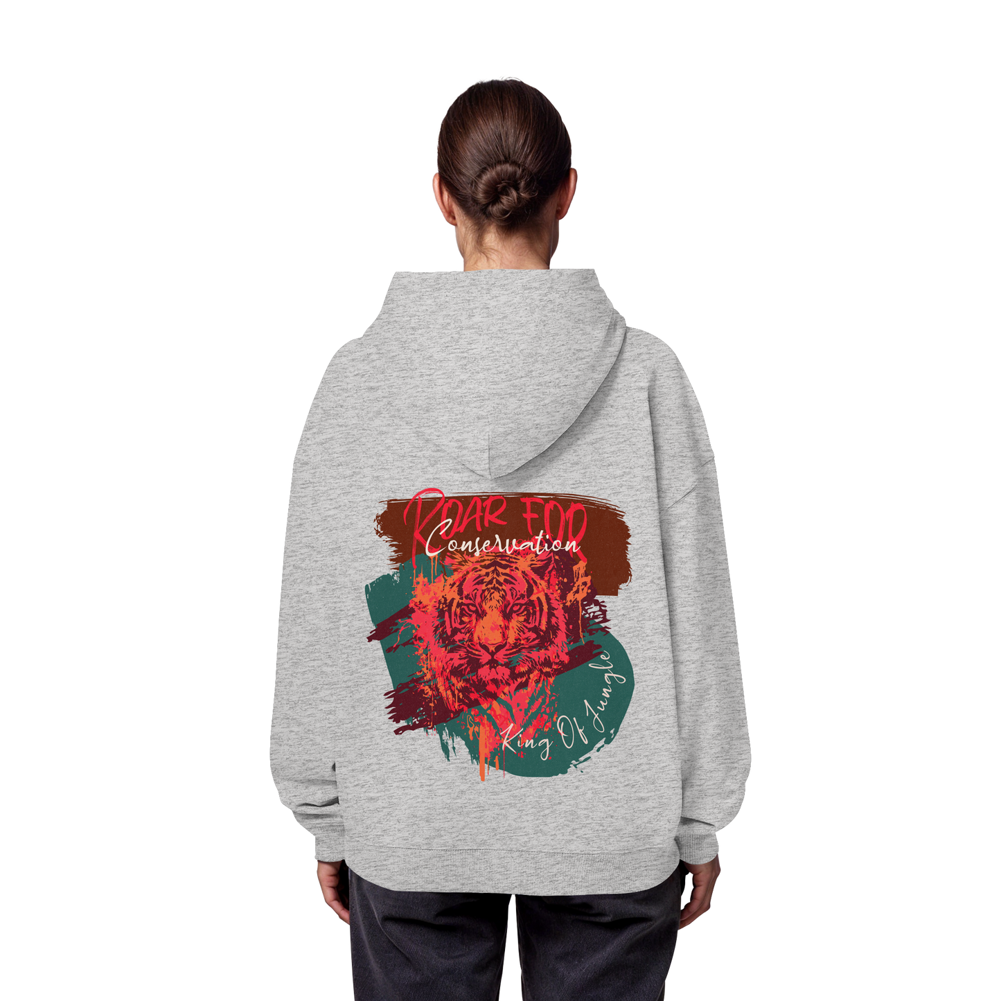 King Of Jungle Candy - Organic Oversize Hoodie