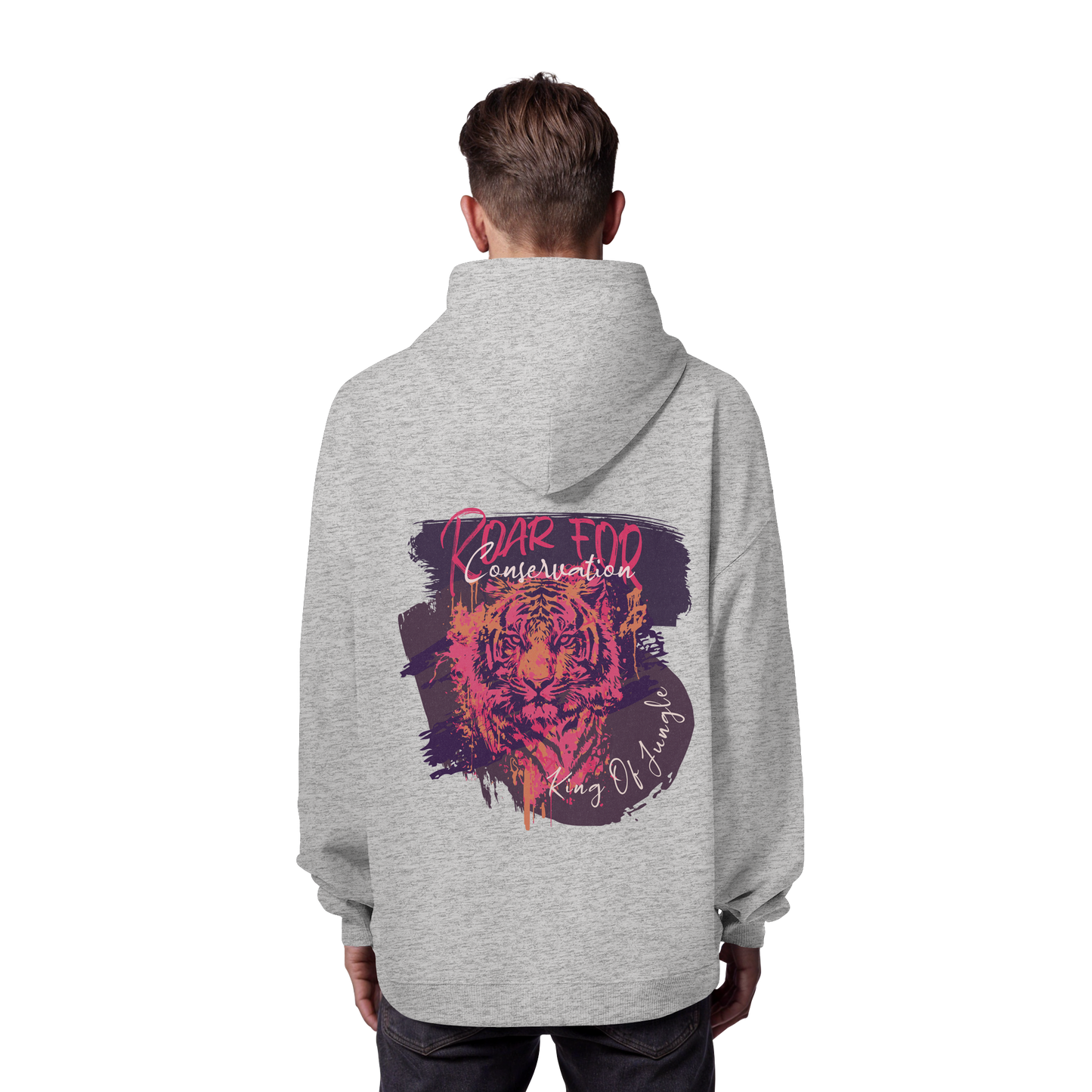 King Of Jungle  - Organic Oversize Hoodie