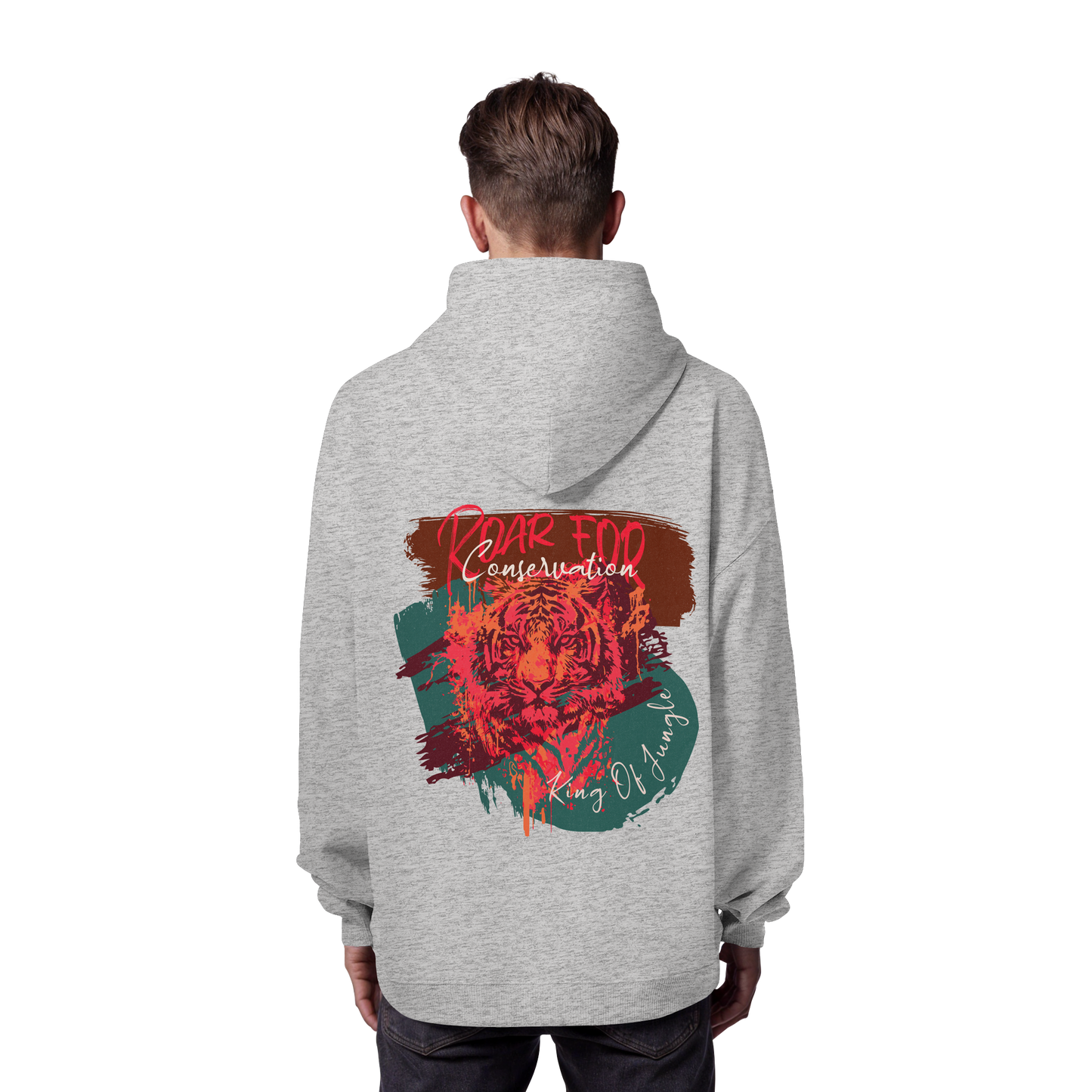 King Of Jungle Candy - Organic Oversize Hoodie
