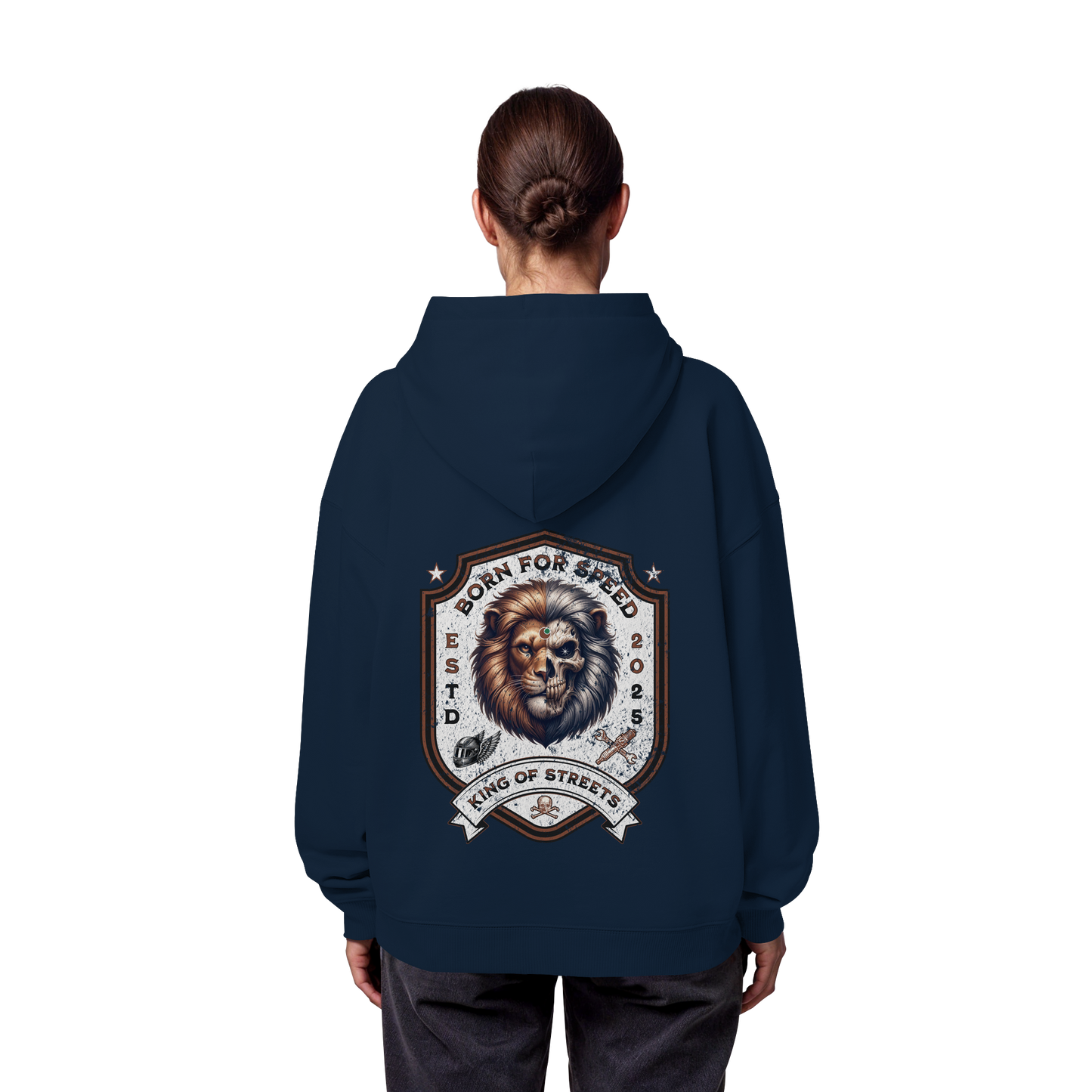 King Of Streets  - Organic Oversize Hoodie
