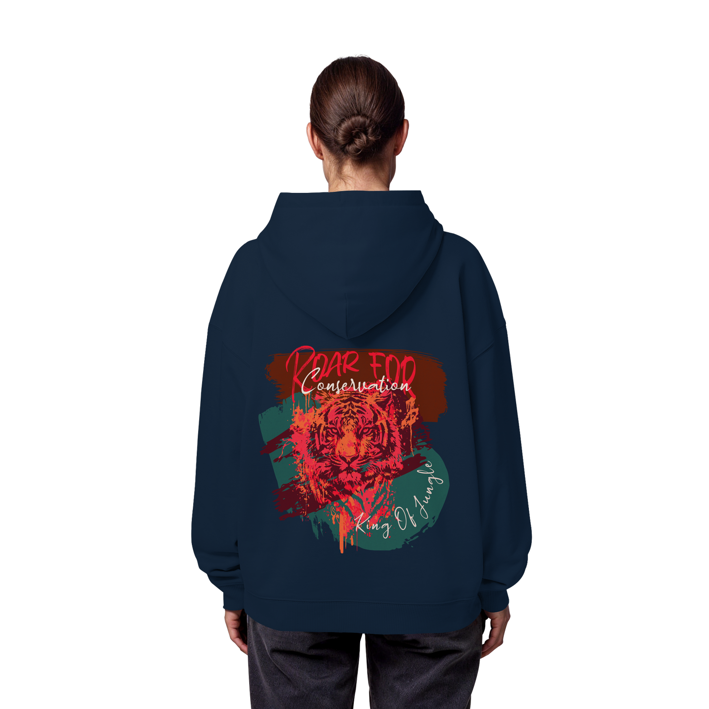 King Of Jungle Candy - Organic Oversize Hoodie
