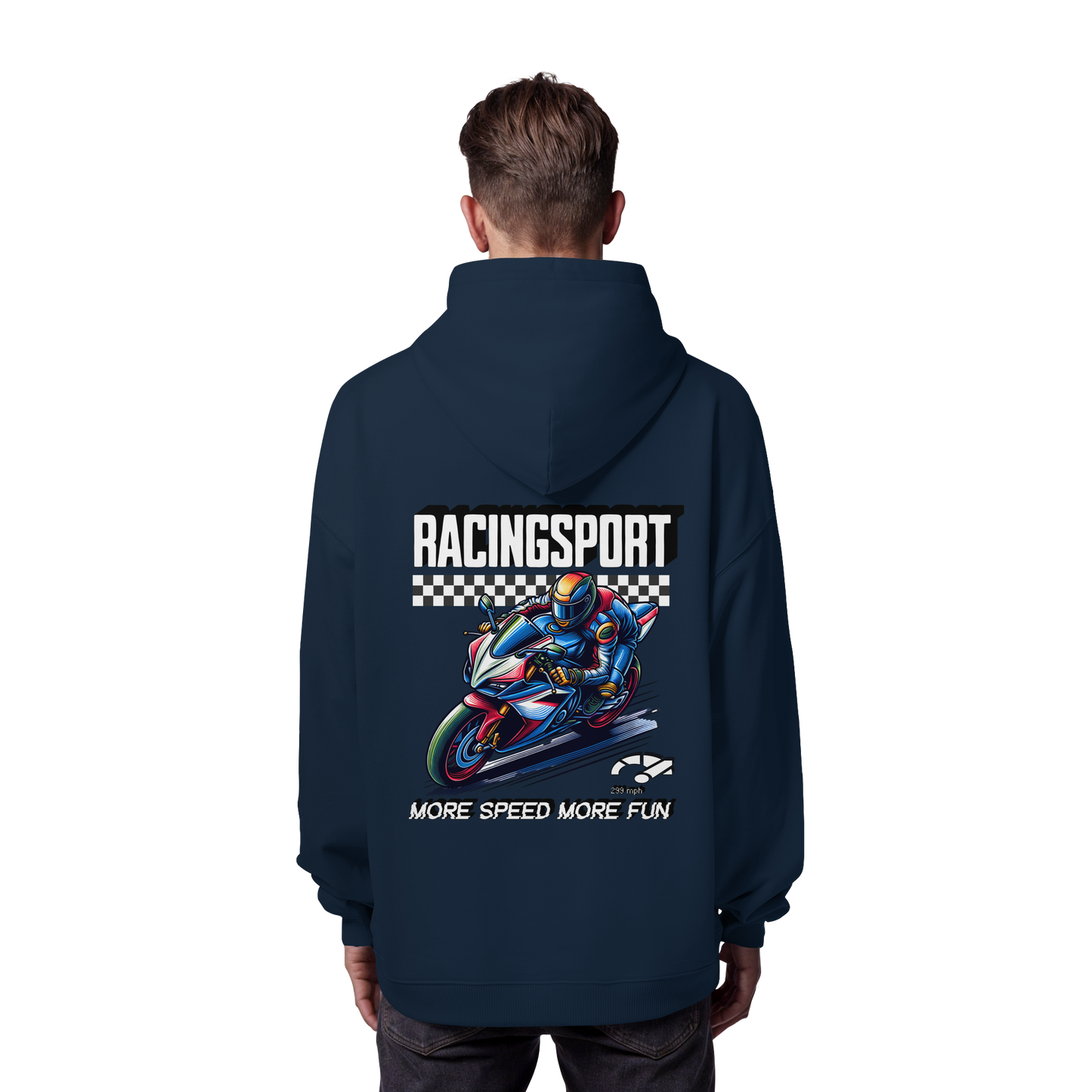 Racingsport - Organic Oversize Hoodie