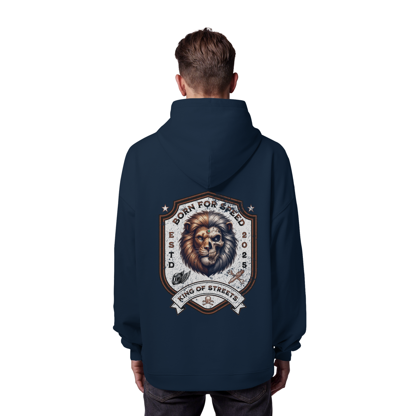 King Of Streets  - Organic Oversize Hoodie