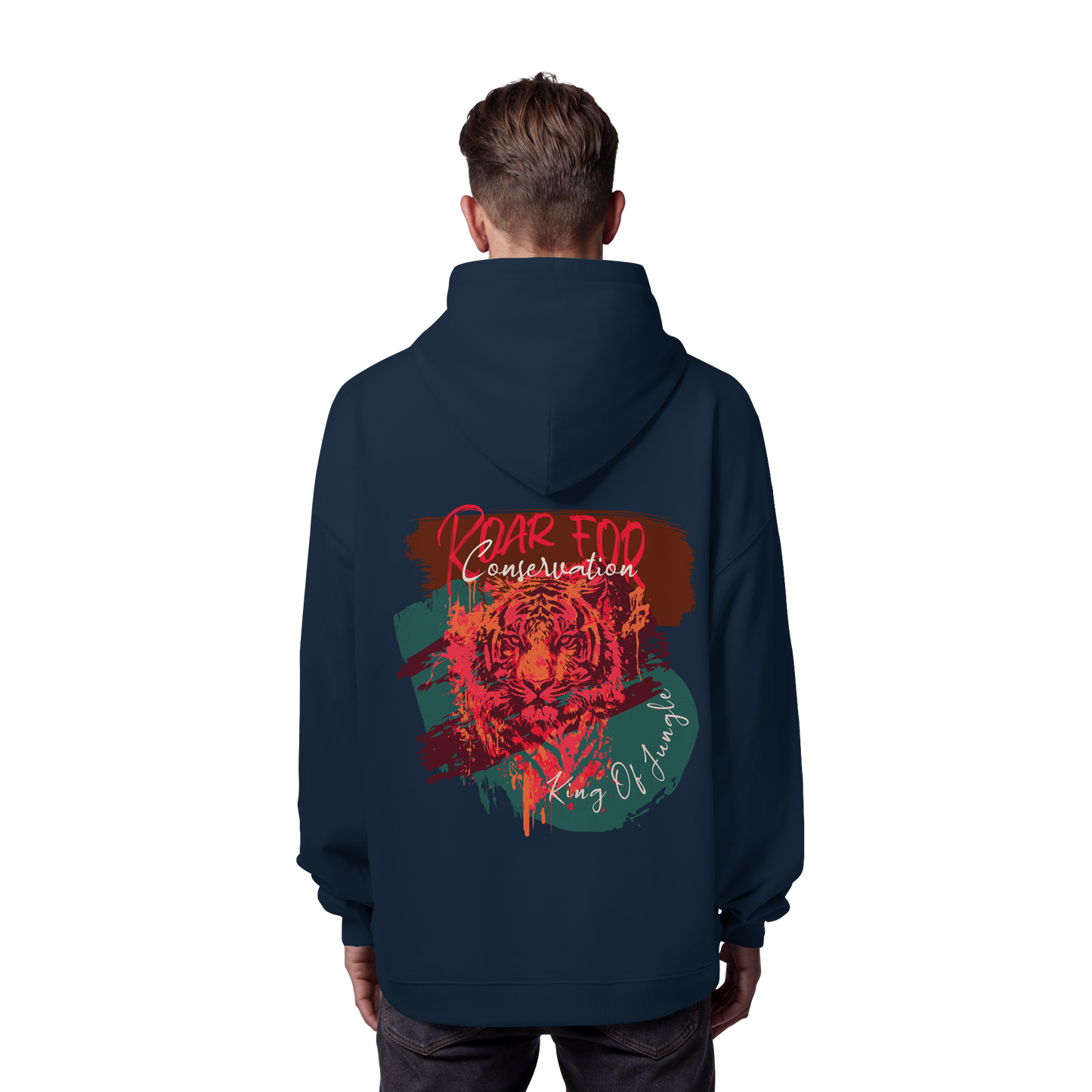 King Of Jungle Candy - Organic Oversize Hoodie