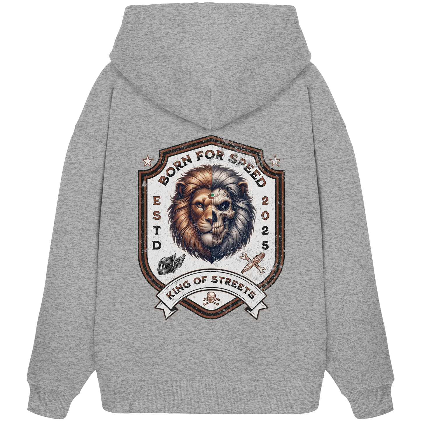 King Of Streets  - Organic Oversize Hoodie