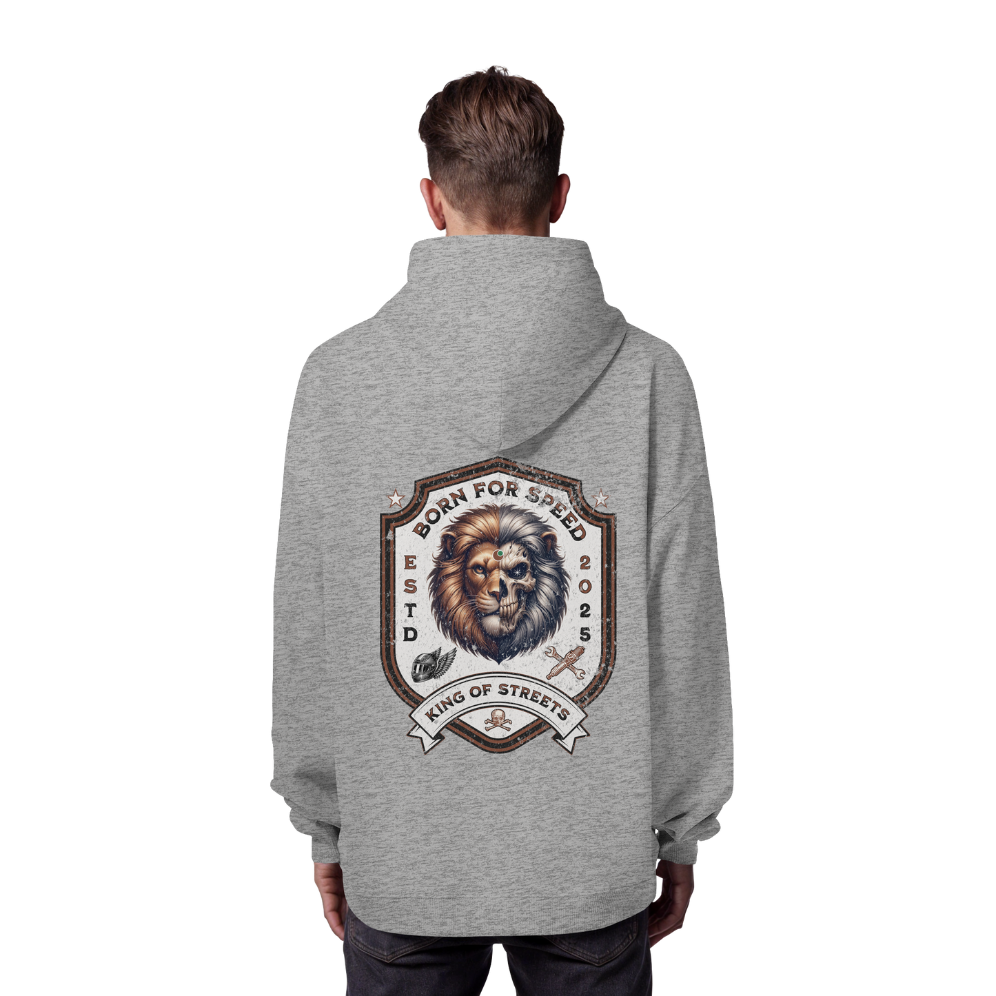 King Of Streets  - Organic Oversize Hoodie