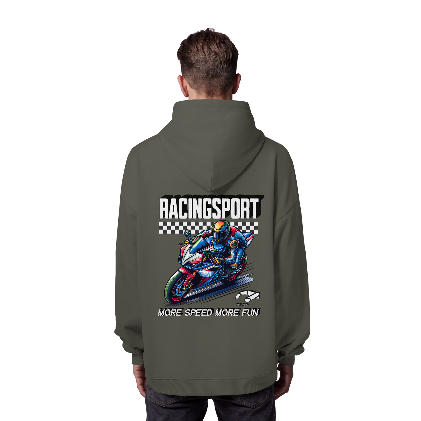Racingsport - Organic Oversize Hoodie