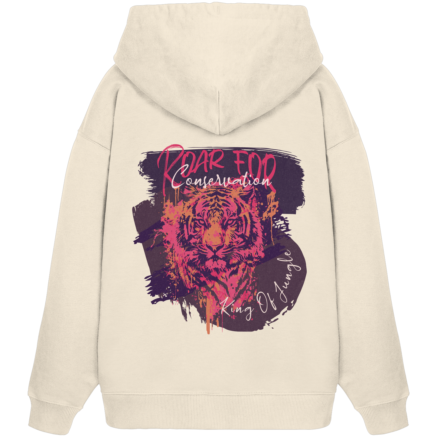 King Of Jungle  - Organic Oversize Hoodie