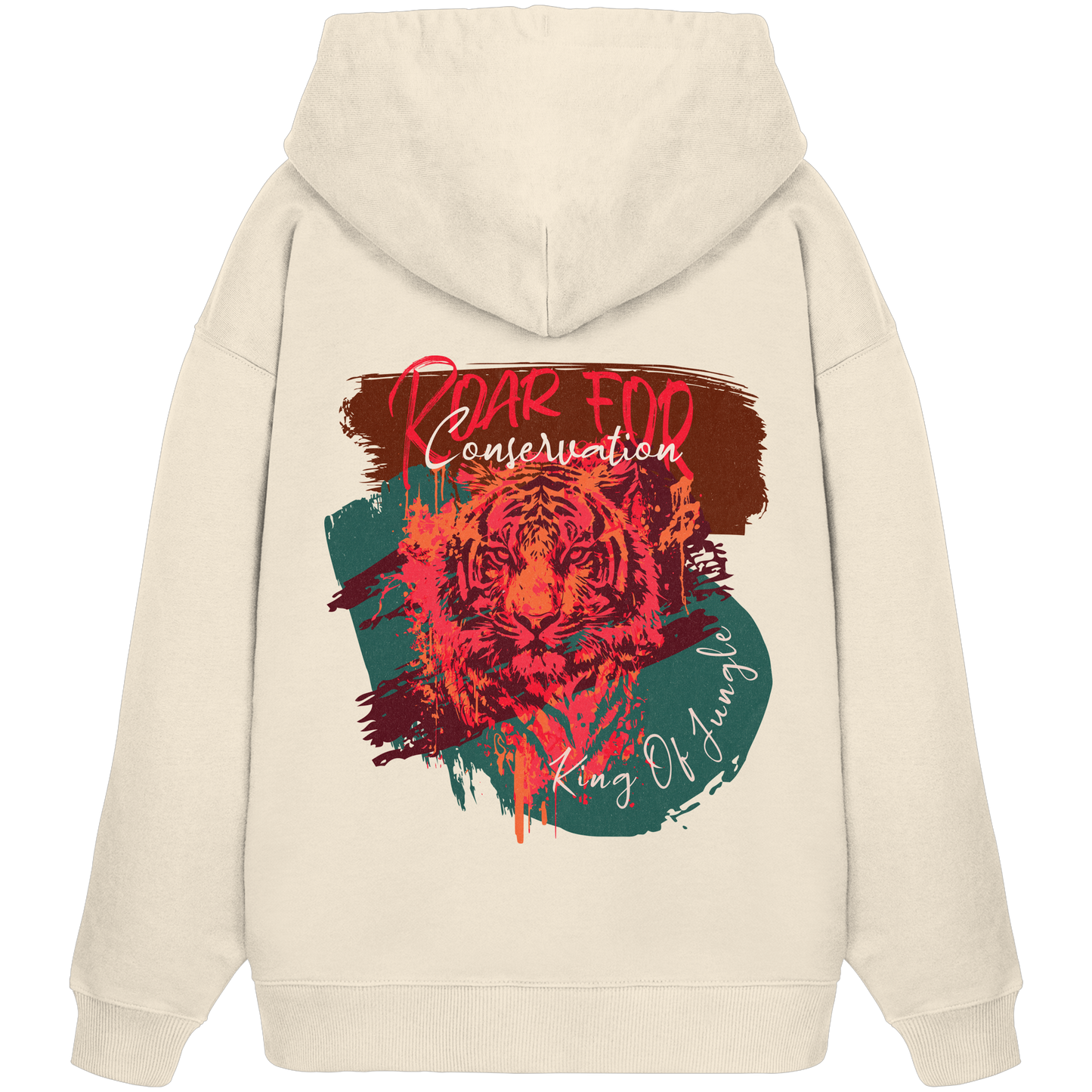 King Of Jungle Candy - Organic Oversize Hoodie