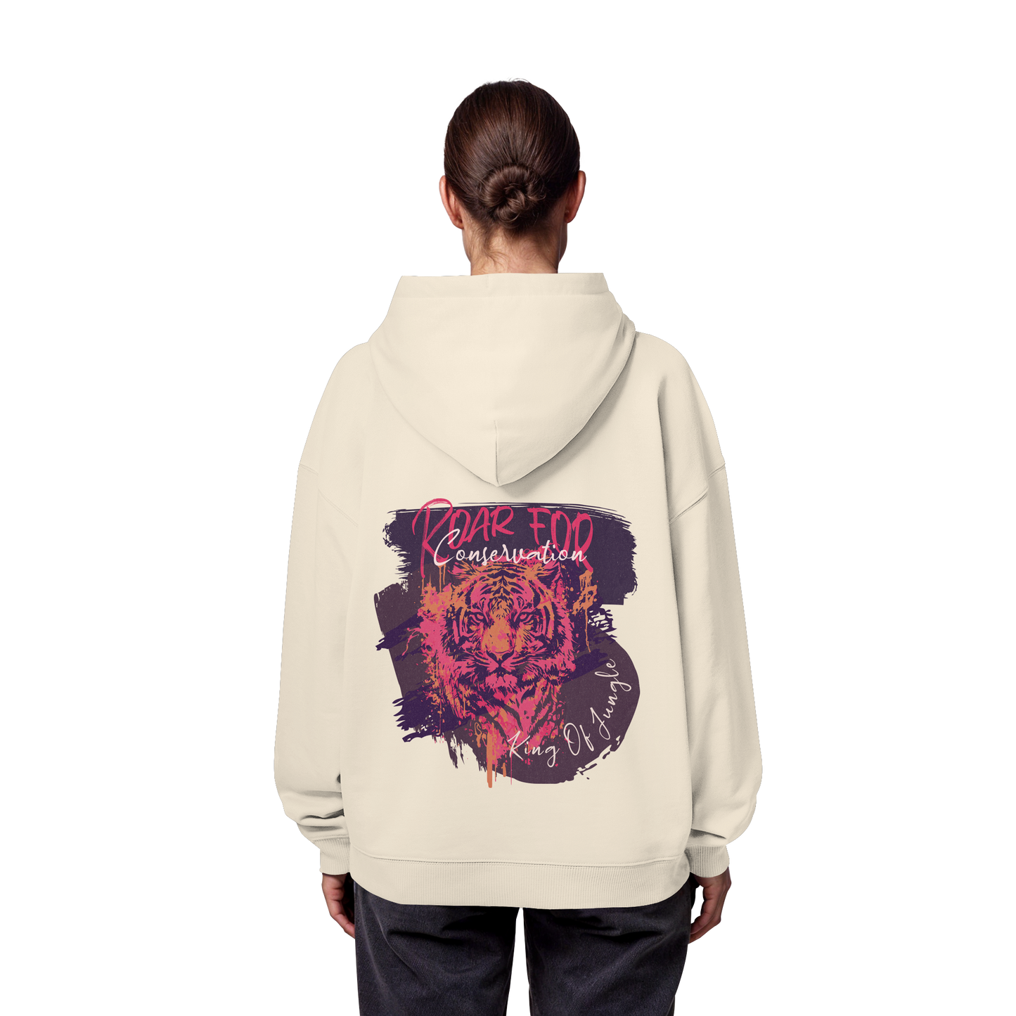King Of Jungle  - Organic Oversize Hoodie