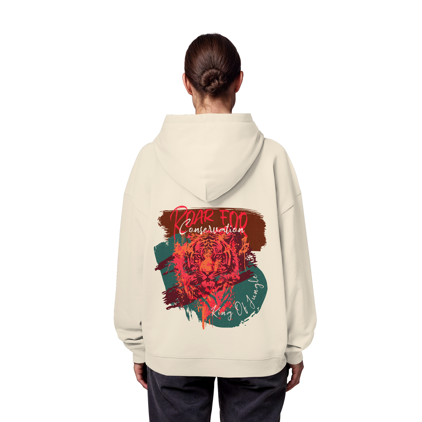 King Of Jungle Candy - Organic Oversize Hoodie