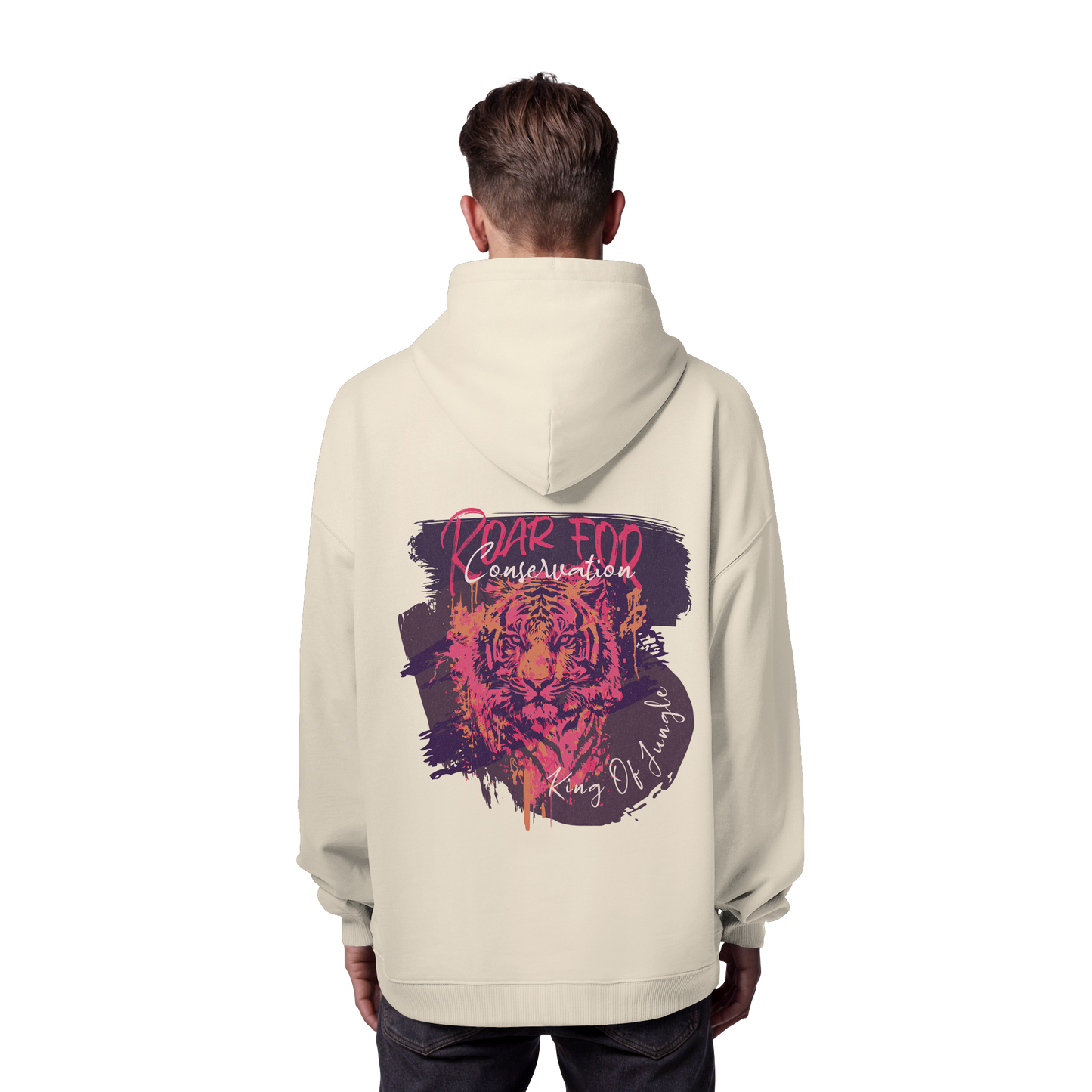 King Of Jungle  - Organic Oversize Hoodie