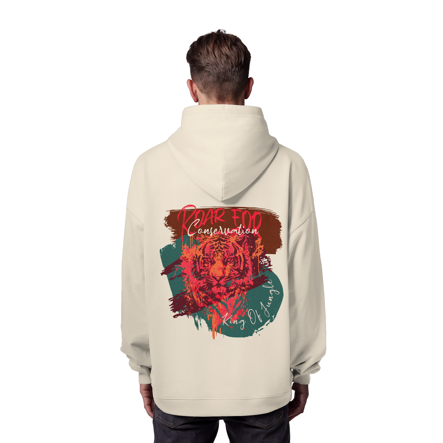 King Of Jungle Candy - Organic Oversize Hoodie