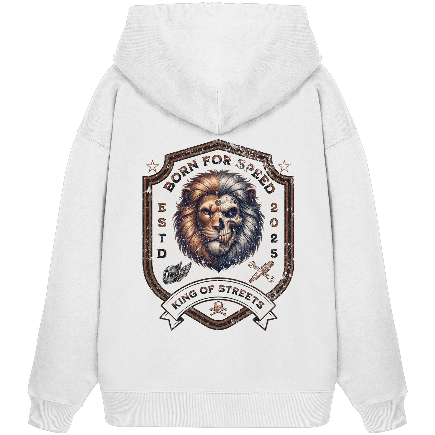 King Of Streets  - Organic Oversize Hoodie