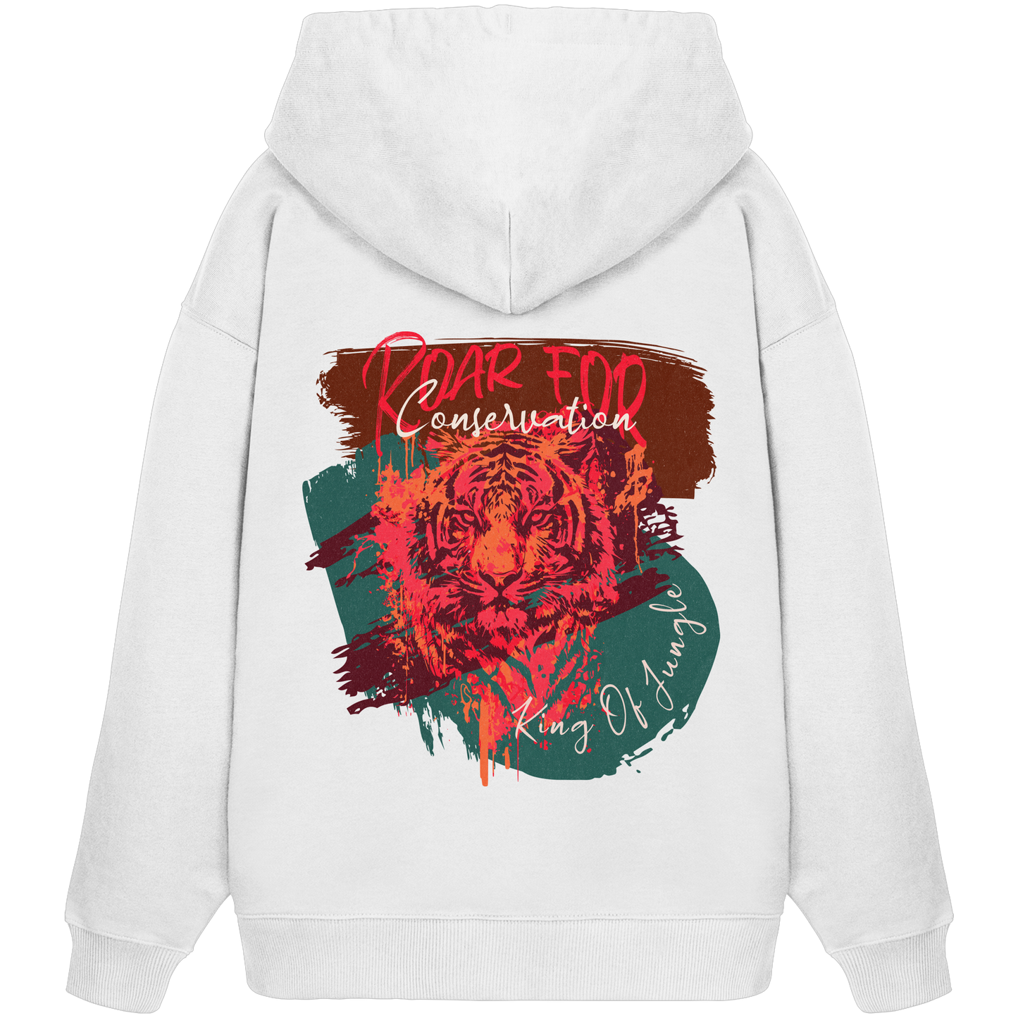 King Of Jungle Candy - Organic Oversize Hoodie