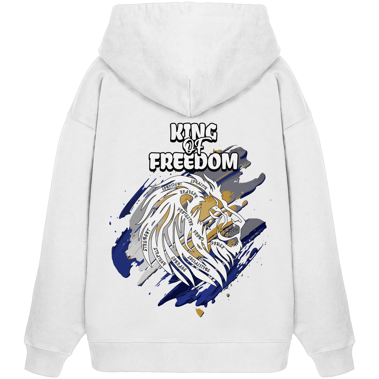 King of Freedom - Organic Oversize Hoodie