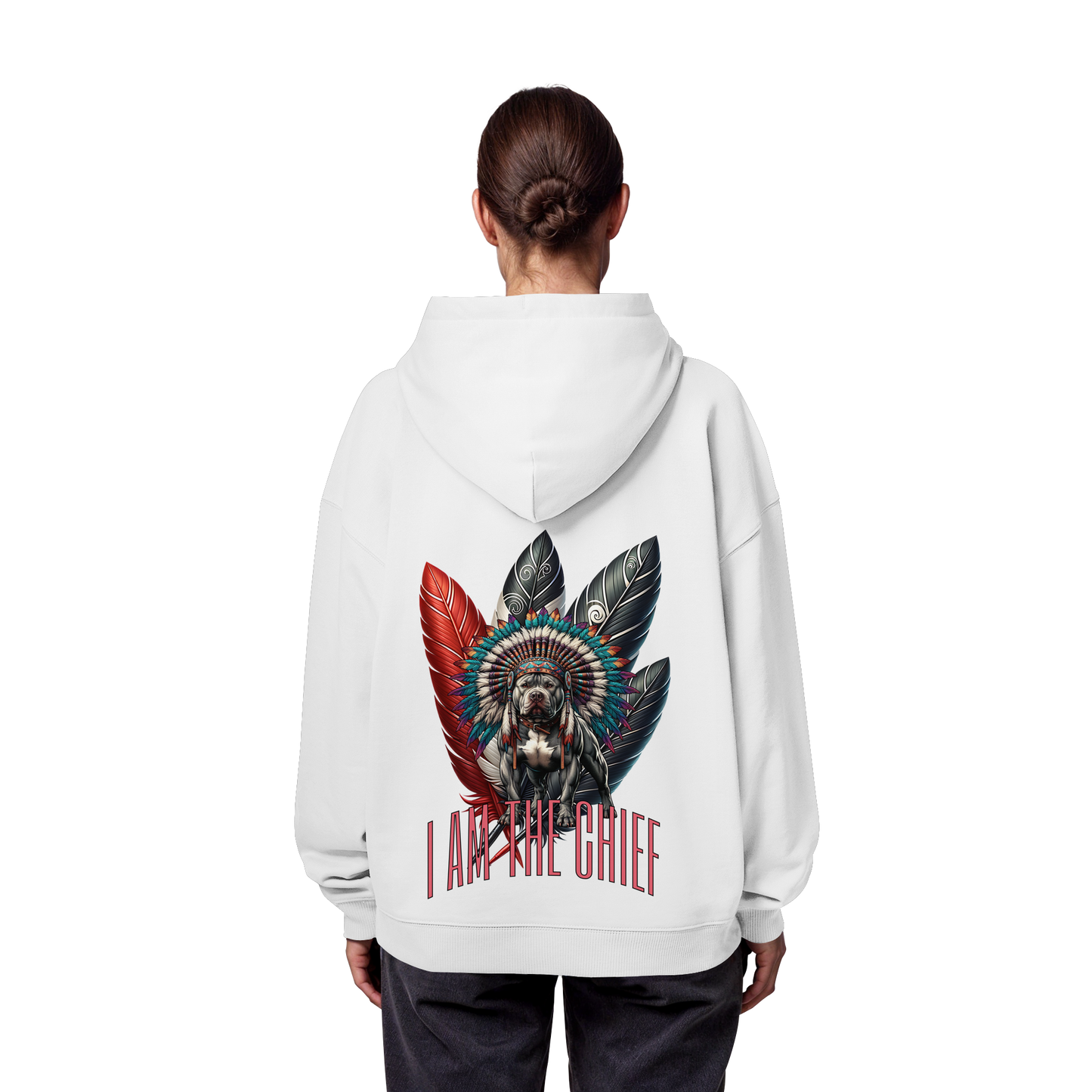 I am the Chief - Organic Oversize Hoodie
