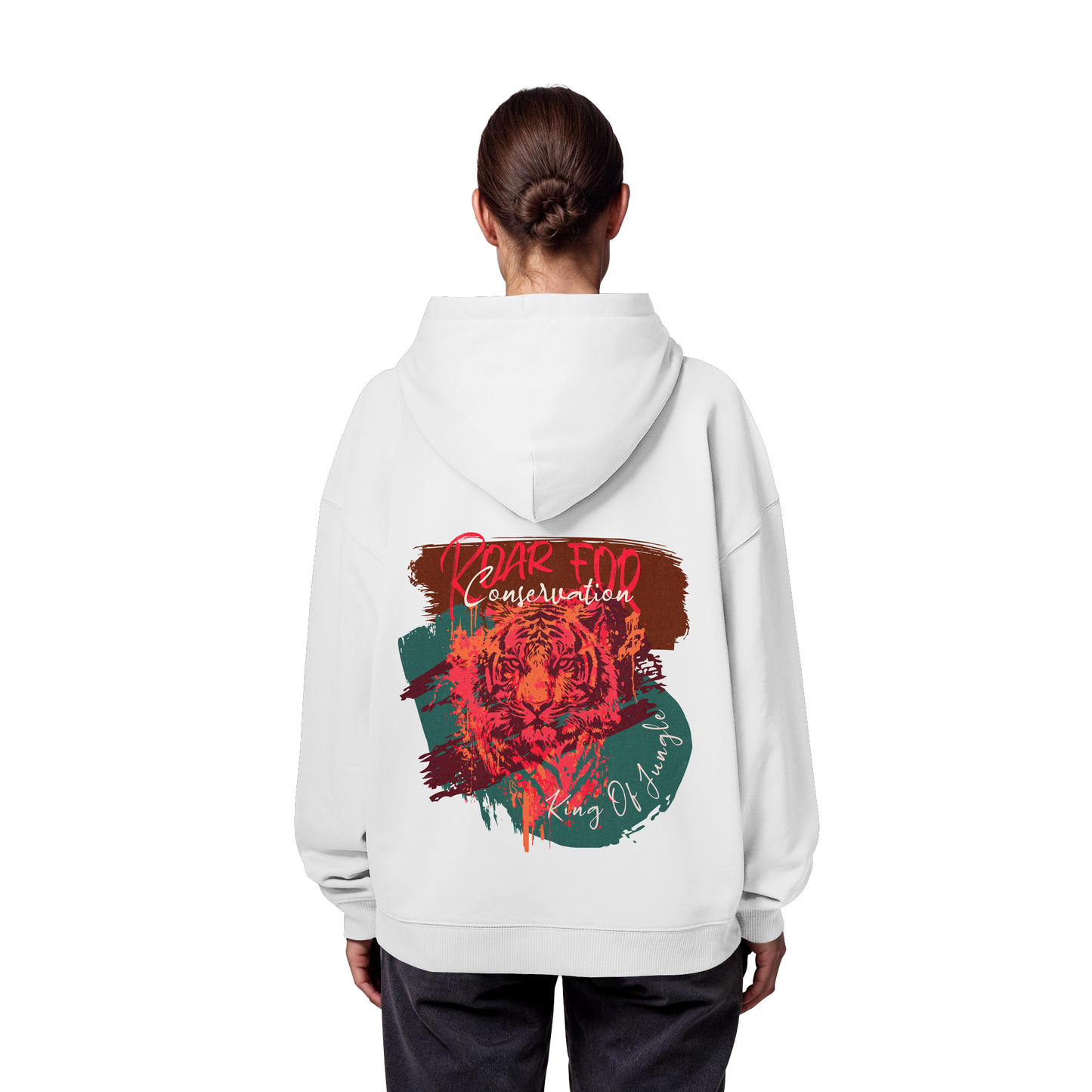 King Of Jungle Candy - Organic Oversize Hoodie