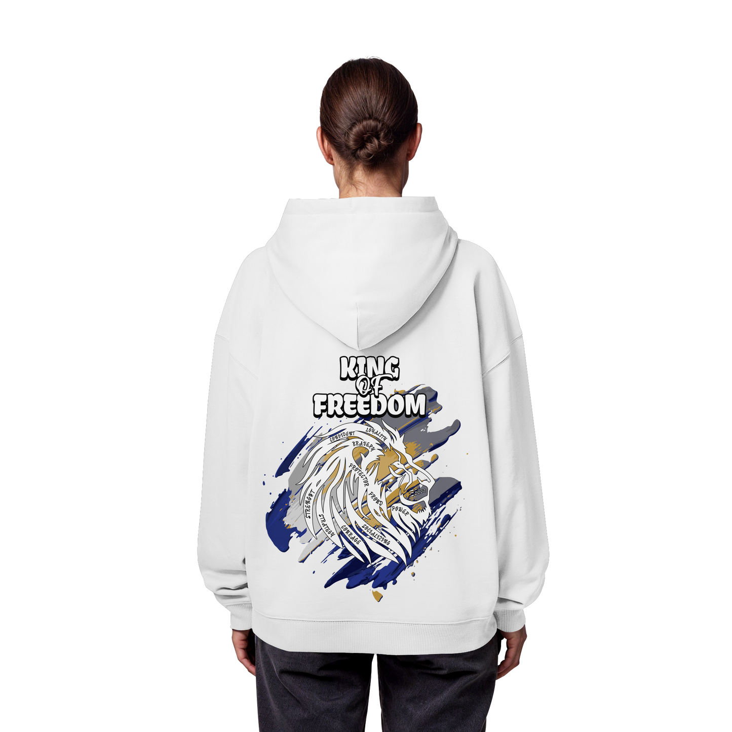 King of Freedom - Organic Oversize Hoodie