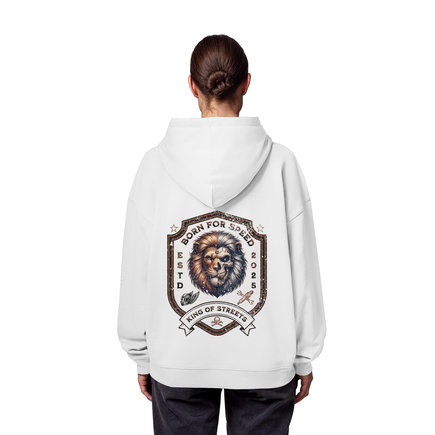 King Of Streets  - Organic Oversize Hoodie