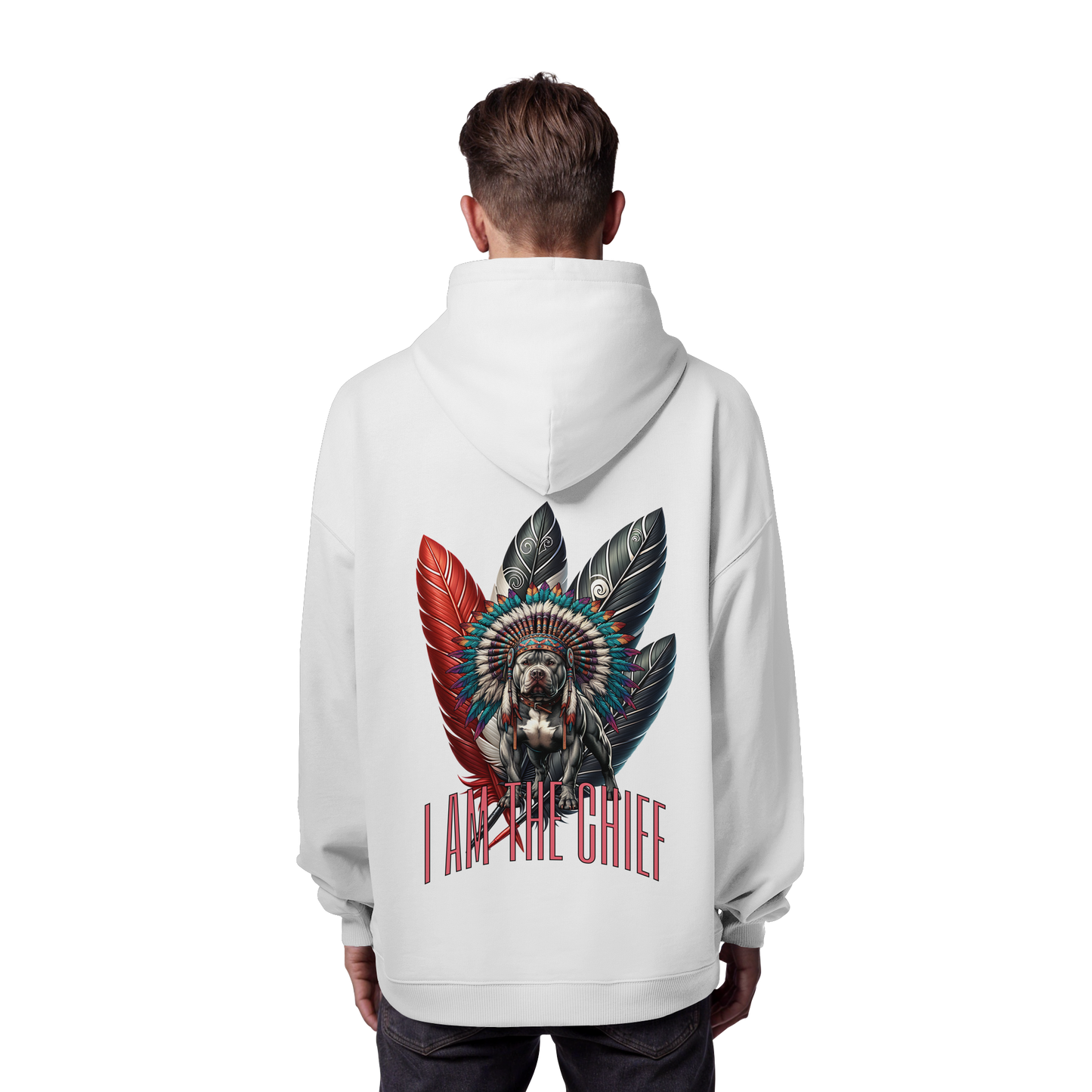 I am the Chief - Organic Oversize Hoodie