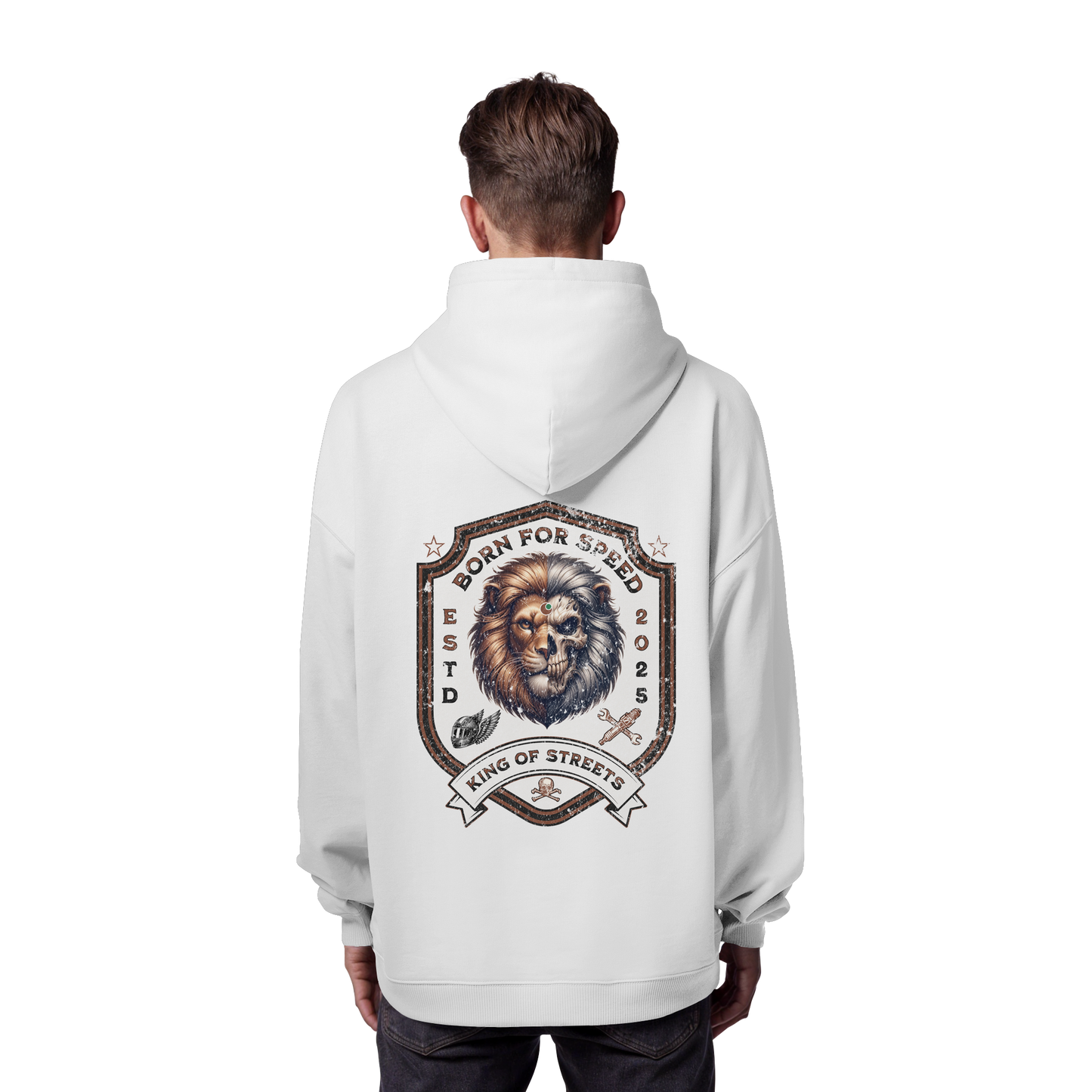 King Of Streets  - Organic Oversize Hoodie