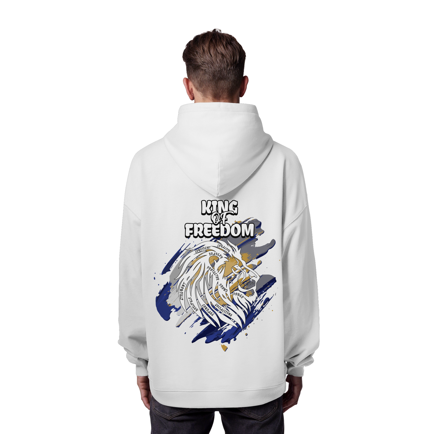 King of Freedom - Organic Oversize Hoodie