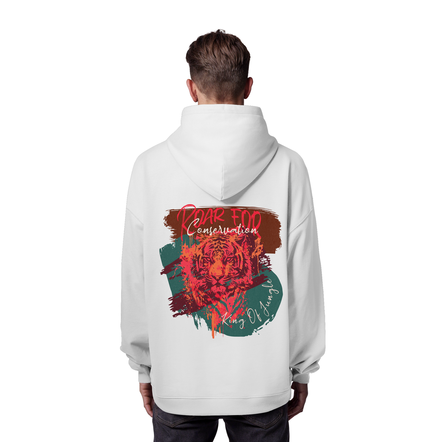 King Of Jungle Candy - Organic Oversize Hoodie