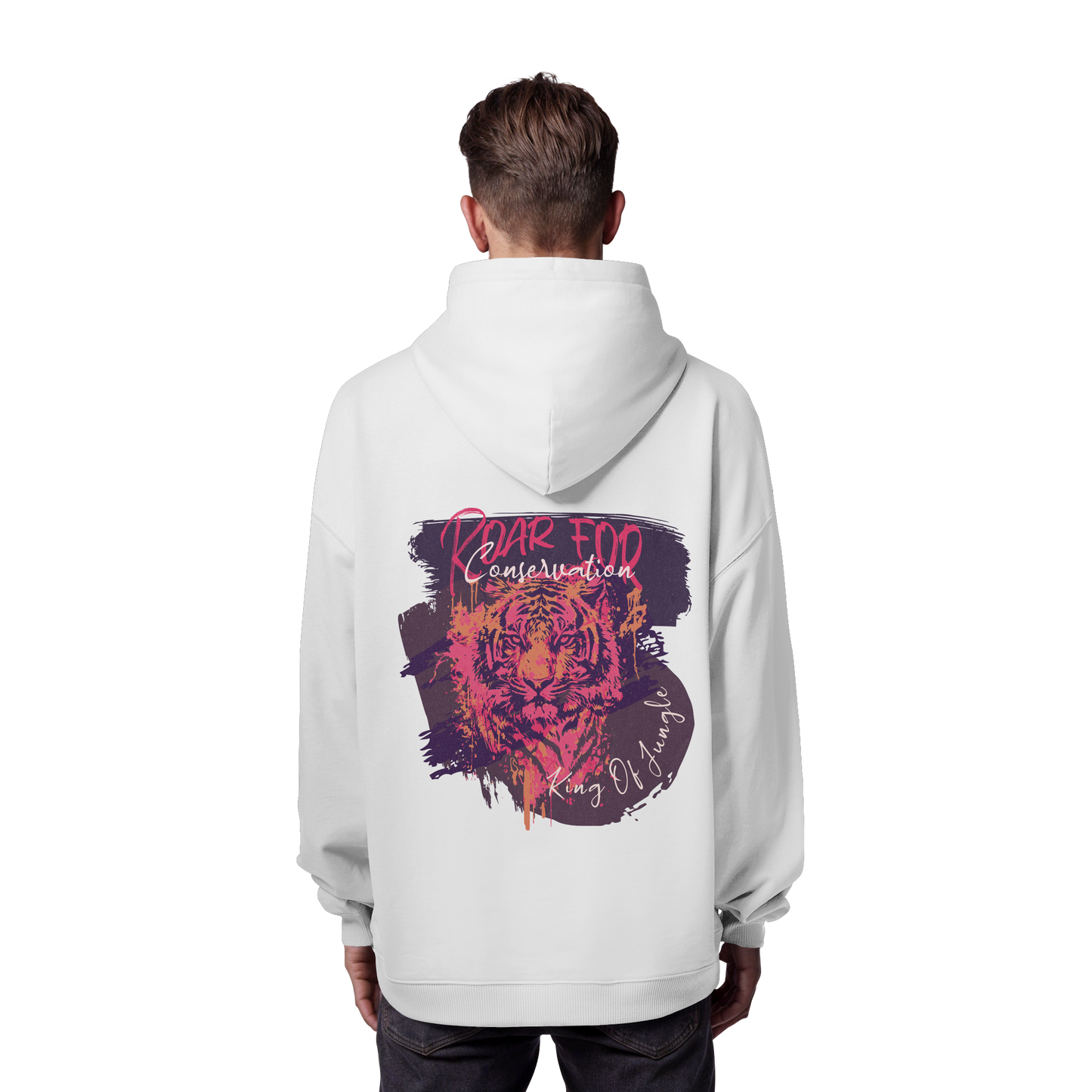 King Of Jungle  - Organic Oversize Hoodie
