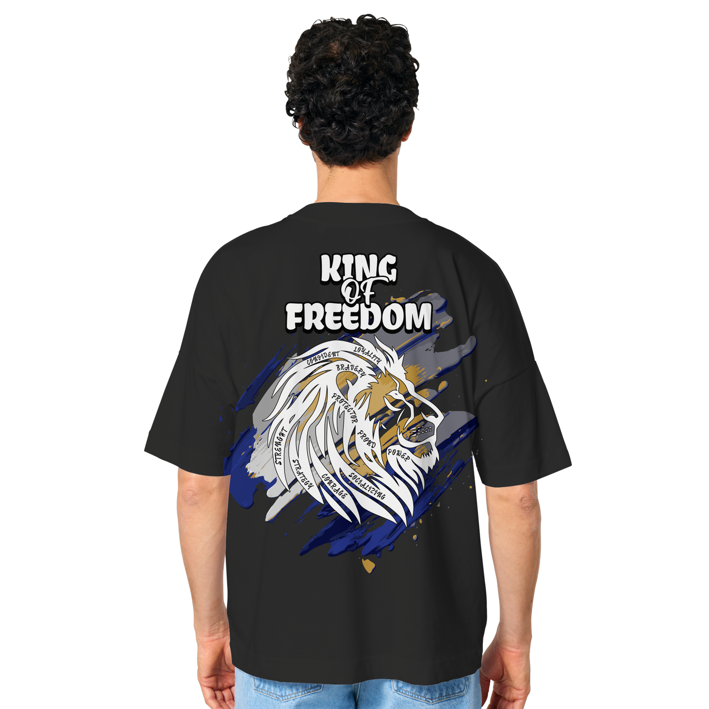 King of Freedom - Organic Oversize Shirt