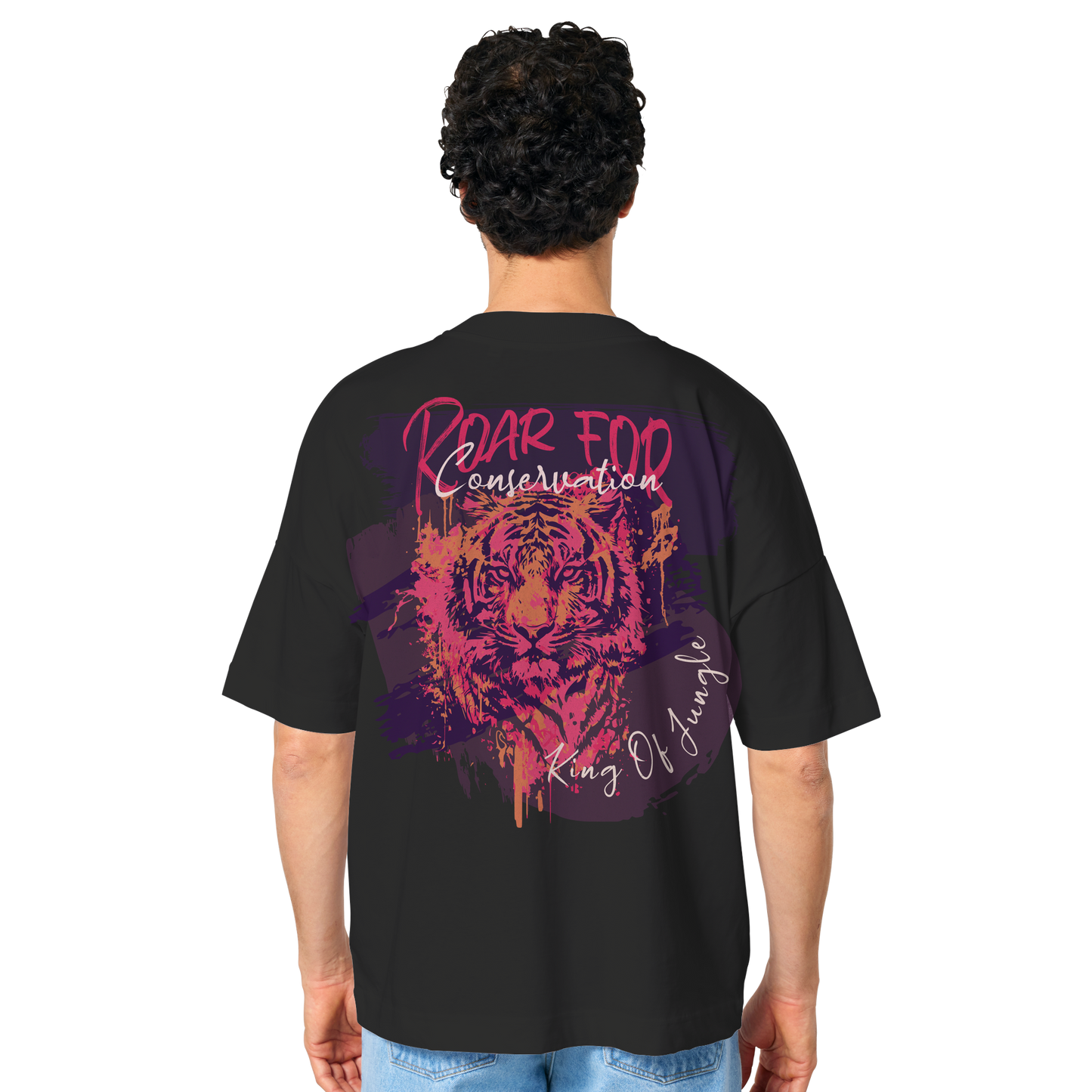 King Of Jungle  - Organic Oversize Shirt