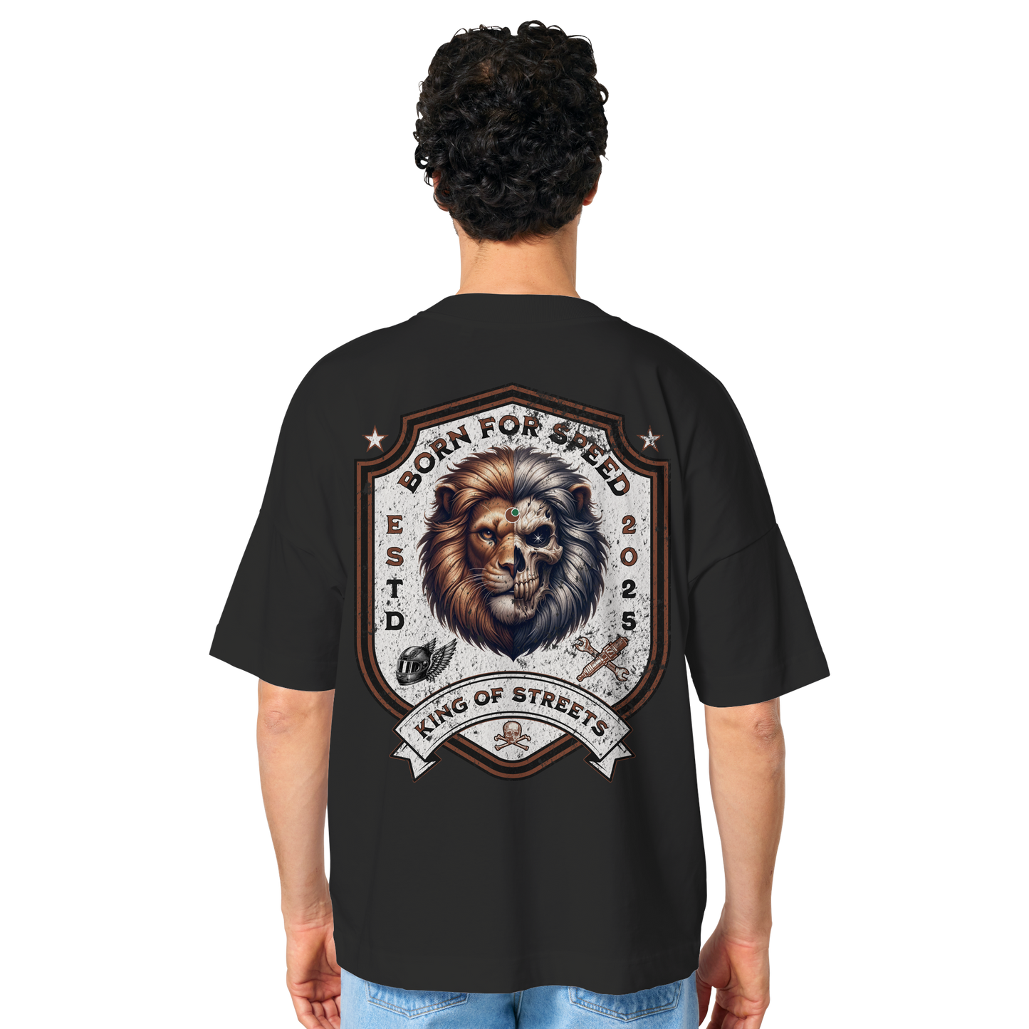 King Of Streets  - Organic Oversize Shirt