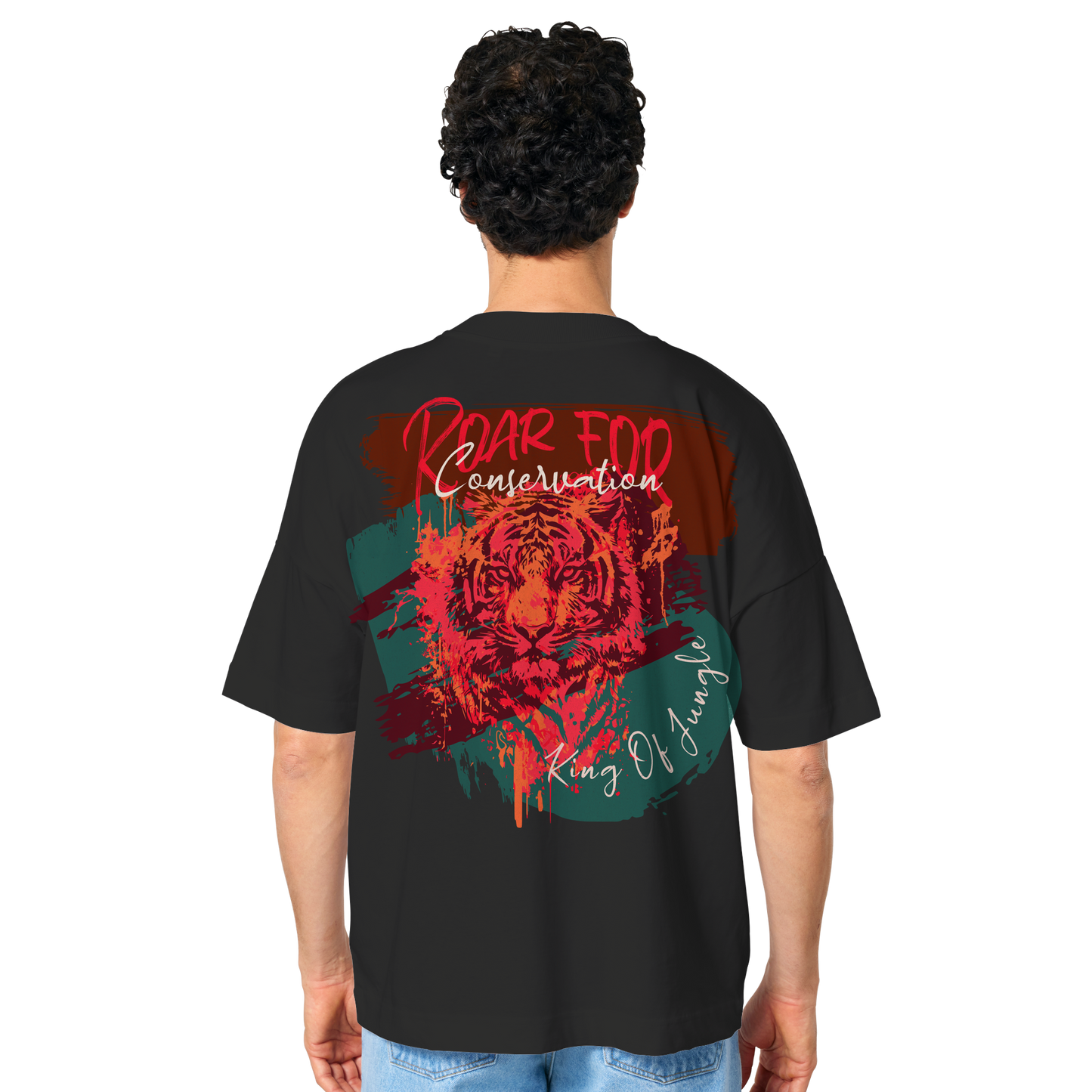 King Of Jungle Candy - Organic Oversize Shirt