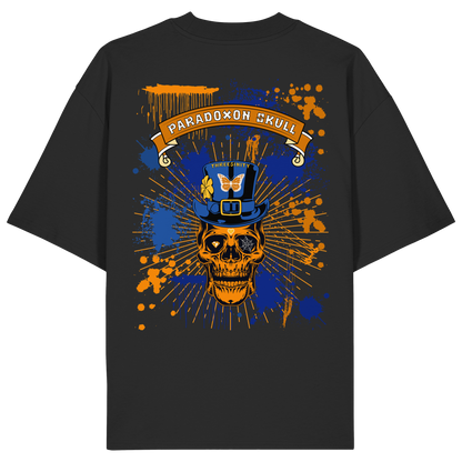 Orange Paradoxon Skull / Oversize Shirt