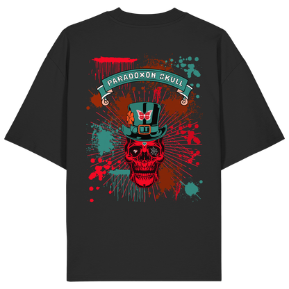 Turquoise Paradox Skull / Oversize Shirt