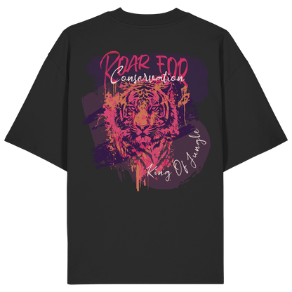 King Of Jungle Lilac / Oversize Shirt