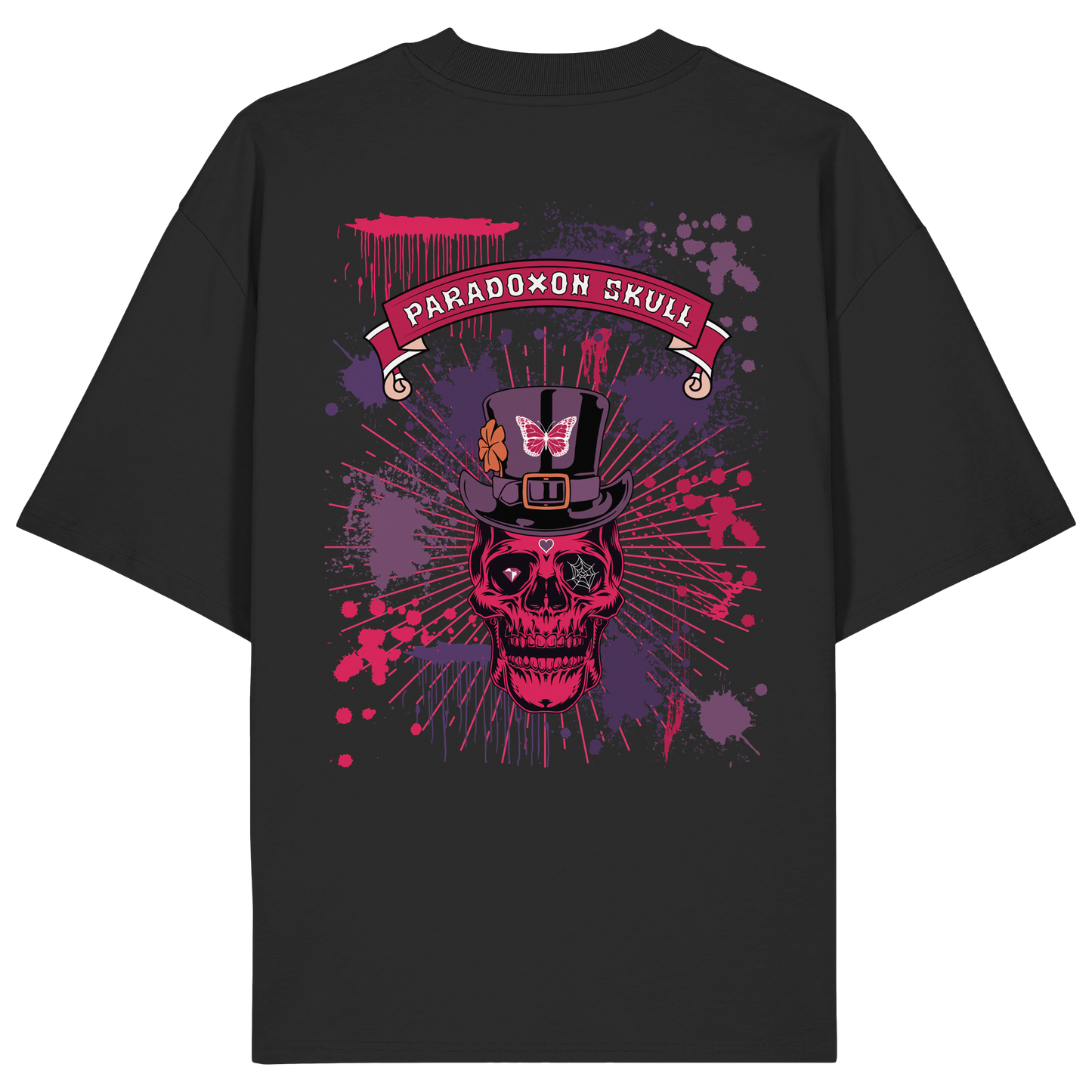 Violet Paradox Skull / Oversize Shirt