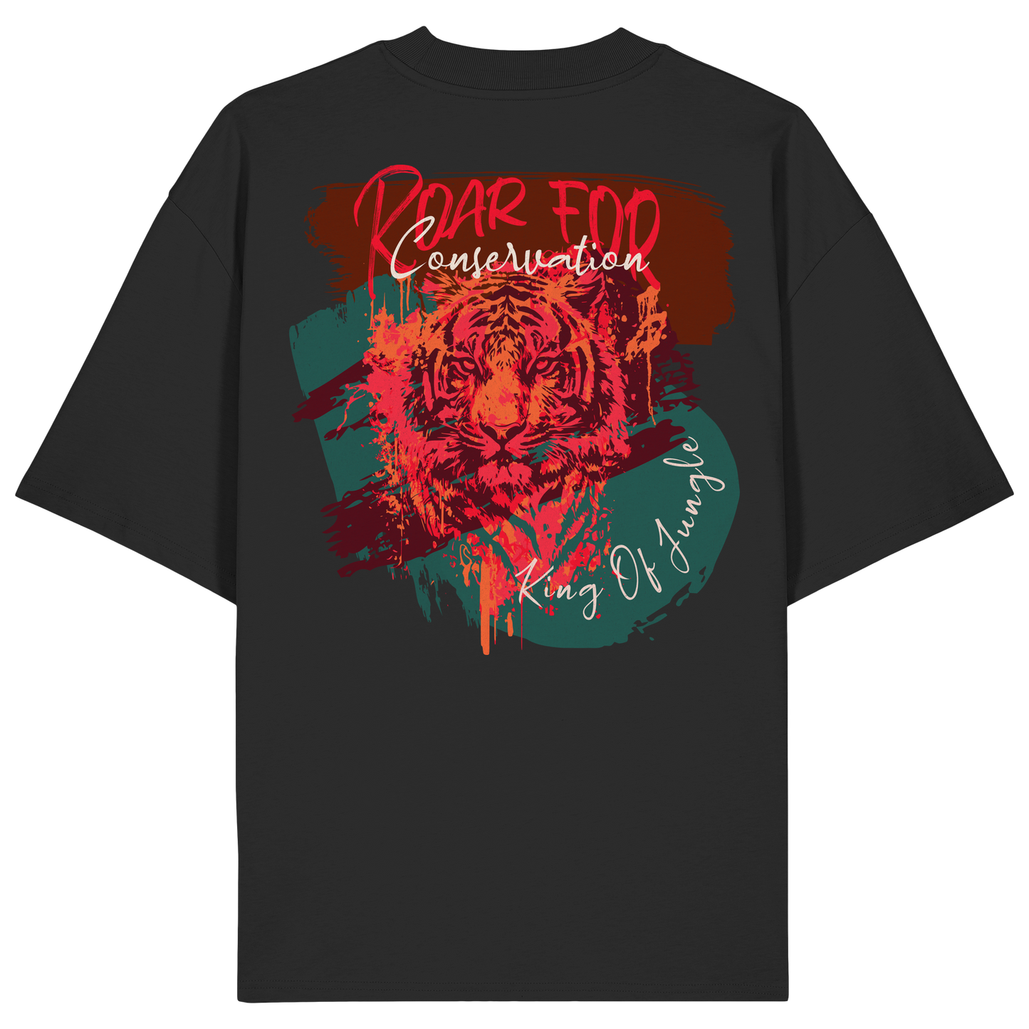 King Of Jungle Candy - Organic Oversize Shirt