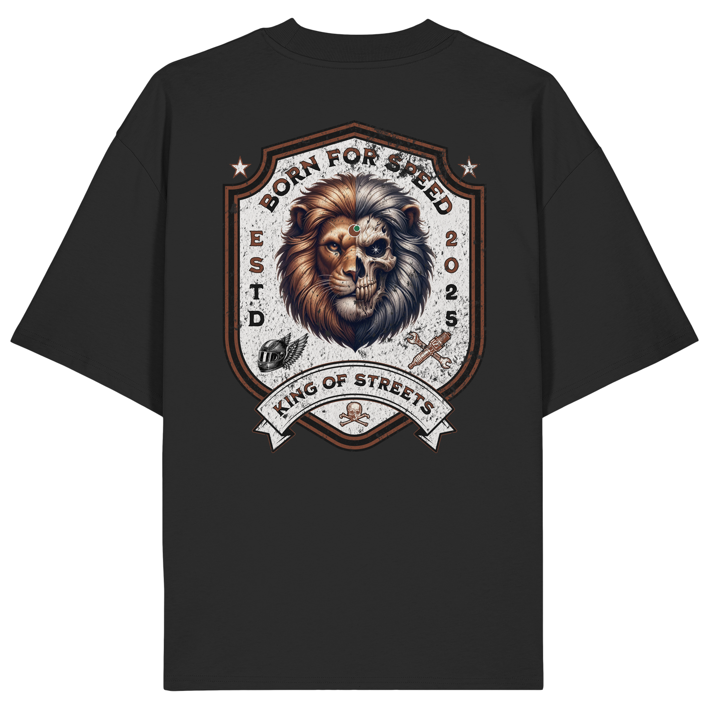 King Of Streets  - Organic Oversize Shirt