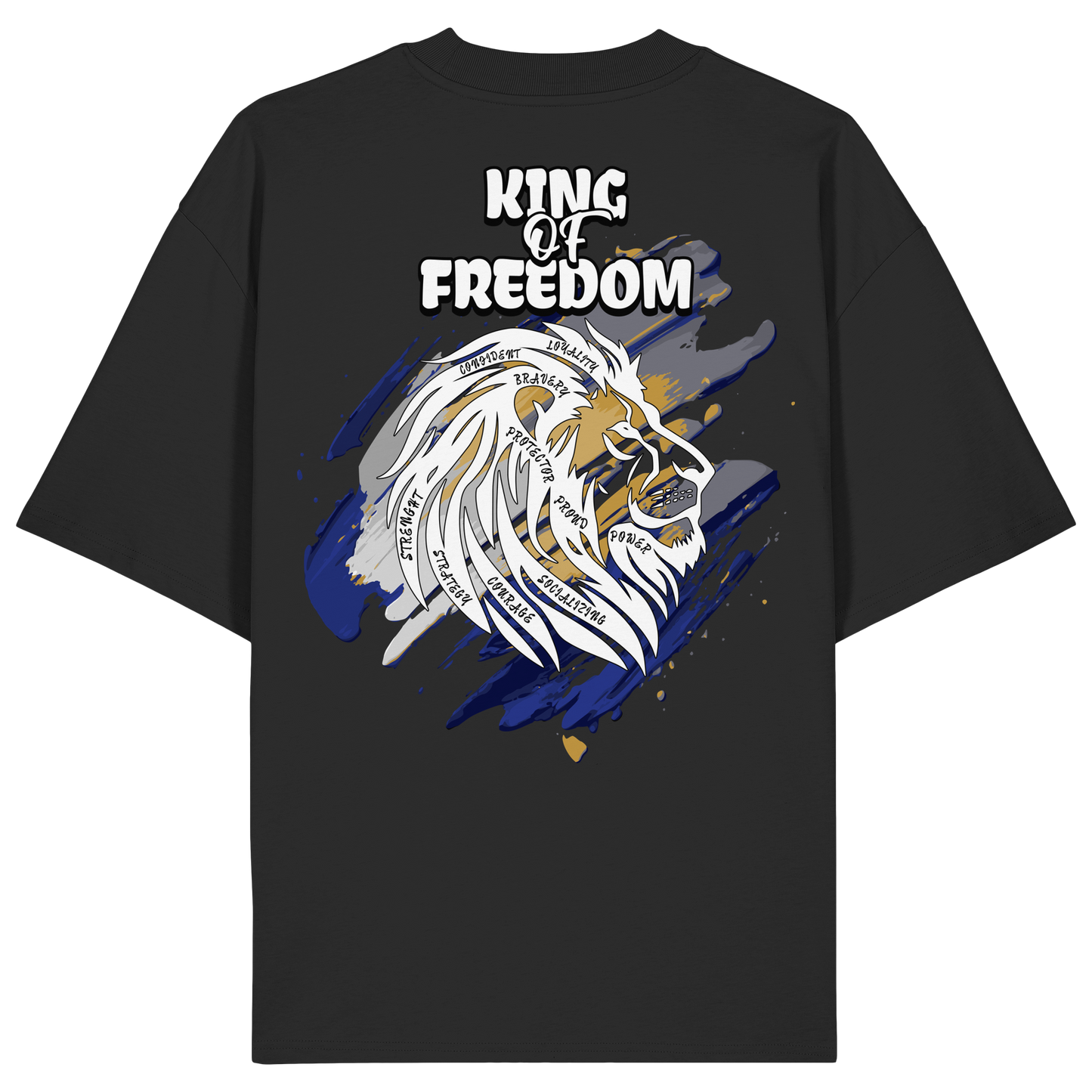 King of Freedom - Organic Oversize Shirt