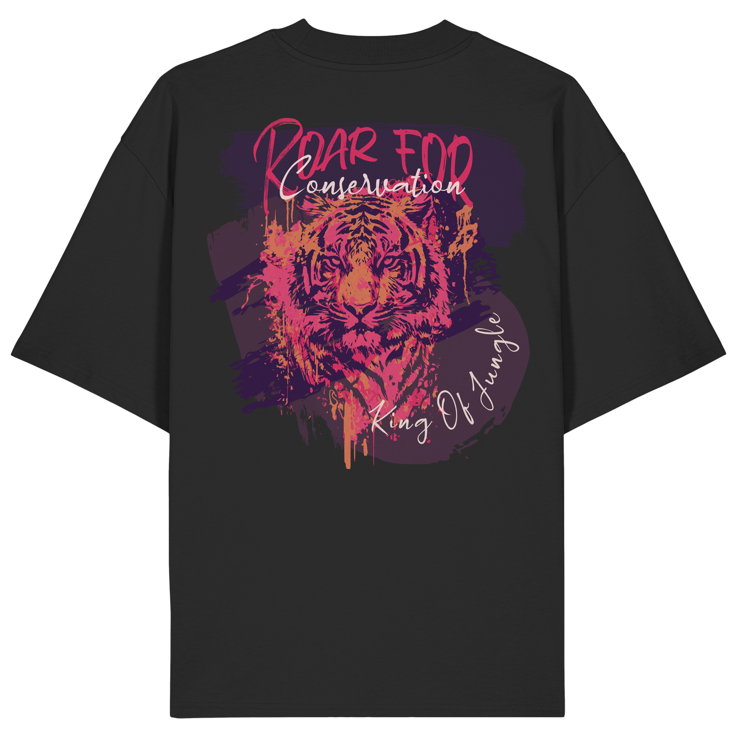 King Of Jungle  - Organic Oversize Shirt